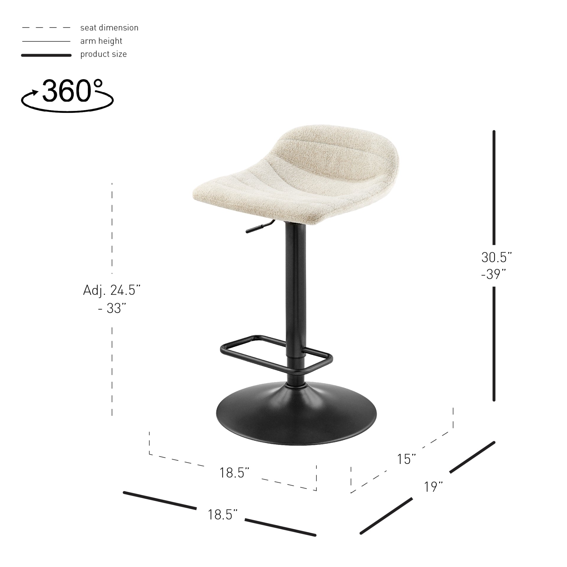 Koa KD Gaslift Swivel Bar Stool - Set of 2 Bar & Counter Stools NPD , Black Friday Sale NPD Furniture Sale, Old Bones Co, Mid Century Furniture Sale, Four Hands Furniture, Black Friday Sale Koa KD Gaslift Swivel Bar Stool - Set of 2,Gus Sale, Perigold Koa KD Gaslift Swivel Bar Stool - Set of 2 Bar & Counter Stools Black Friday Sale , Perigold Sale Koa KD Gaslift Swivel Bar Stool - Set of 2,Koa KD Gaslift Swivel Bar Stool - Set of 2 Lulu and Georgia, Burke Decor Sale Koa KD Gaslift Swivel Bar Stool - Set of 