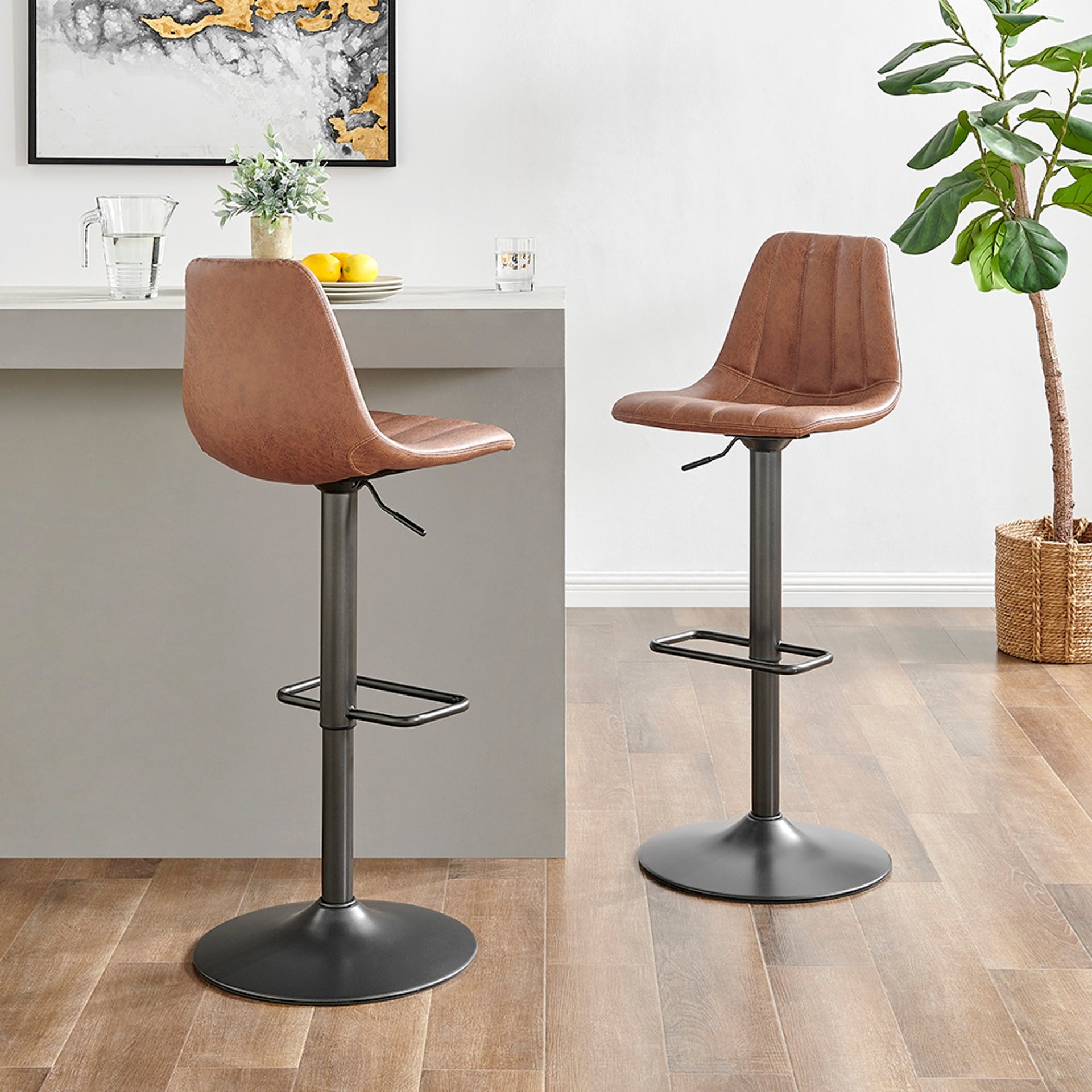 Robert KD Gaslift Swivel Bar Stool - Set of 2 Bar & Counter Stools NPD , Black Friday Sale NPD Furniture Sale, Old Bones Co, Mid Century Furniture Sale, Four Hands Furniture, Black Friday Sale Robert KD Gaslift Swivel Bar Stool - Set of 2,Gus Sale, Perigold Robert KD Gaslift Swivel Bar Stool - Set of 2 Bar & Counter Stools Black Friday Sale , Perigold Sale Robert KD Gaslift Swivel Bar Stool - Set of 2,Robert KD Gaslift Swivel Bar Stool - Set of 2 Lulu and Georgia, Burke Decor Sale Robert KD Gaslift Swivel B