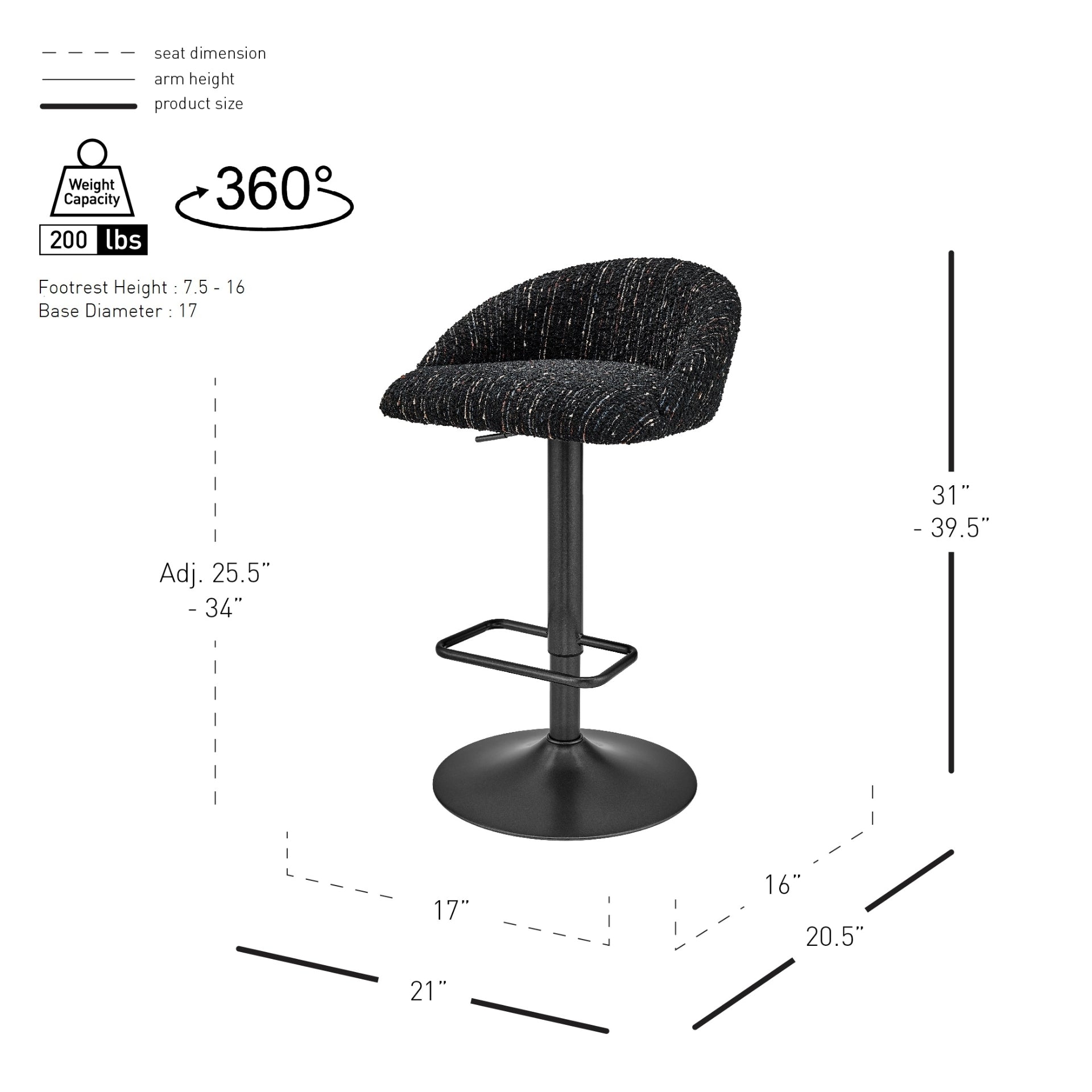 Jorrell KD Gaslift Swivel Bar Stool - Set of 2 Bar & Counter Stools NPD , Black Friday Sale NPD Furniture Sale, Old Bones Co, Mid Century Furniture Sale, Four Hands Furniture, Black Friday Sale Jorrell KD Gaslift Swivel Bar Stool - Set of 2,Gus Sale, Perigold Jorrell KD Gaslift Swivel Bar Stool - Set of 2 Bar & Counter Stools Black Friday Sale , Perigold Sale Jorrell KD Gaslift Swivel Bar Stool - Set of 2,Jorrell KD Gaslift Swivel Bar Stool - Set of 2 Lulu and Georgia, Burke Decor Sale Jorrell KD Gaslift Sw