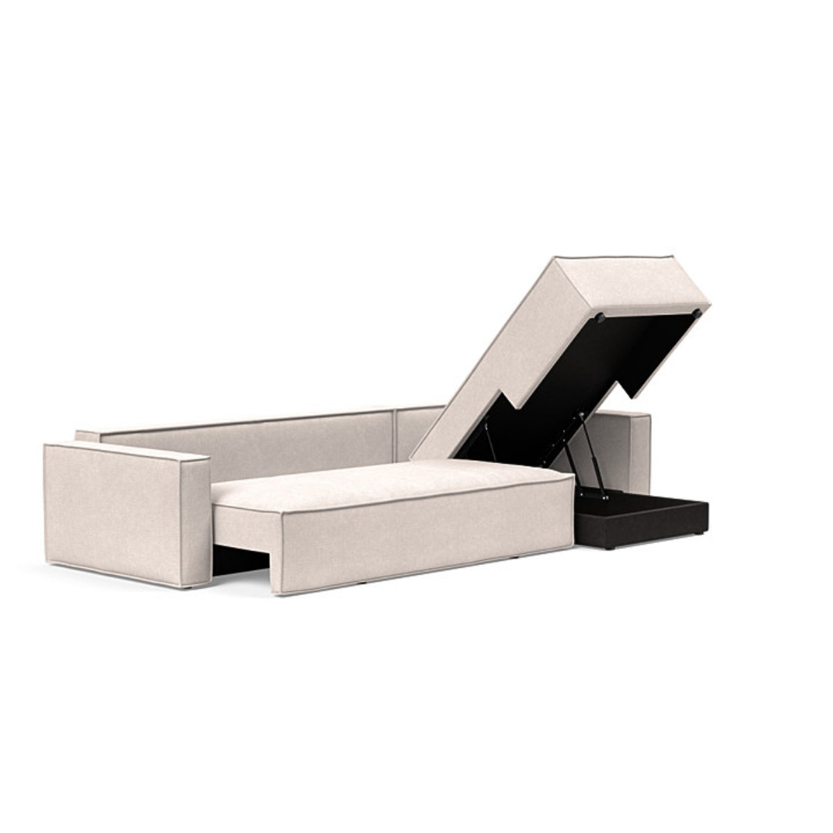 Newilla Standard Arms Sofa with Lounger