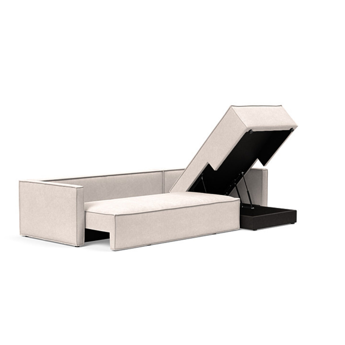 Newilla Slim Arms Sofa with Lounger