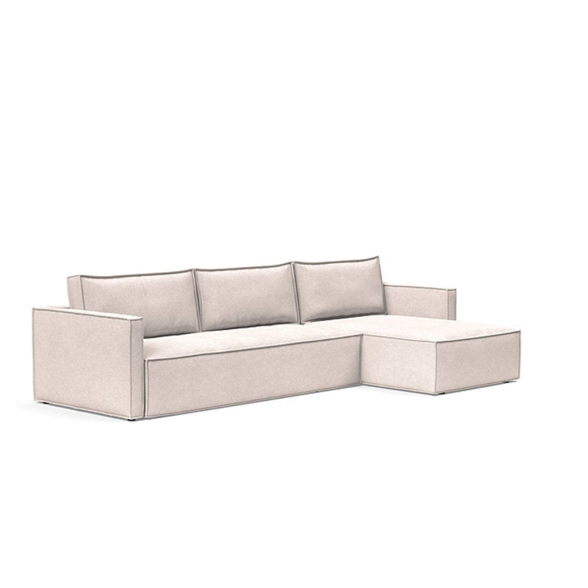 Newilla Slim Arms Sofa with Lounger