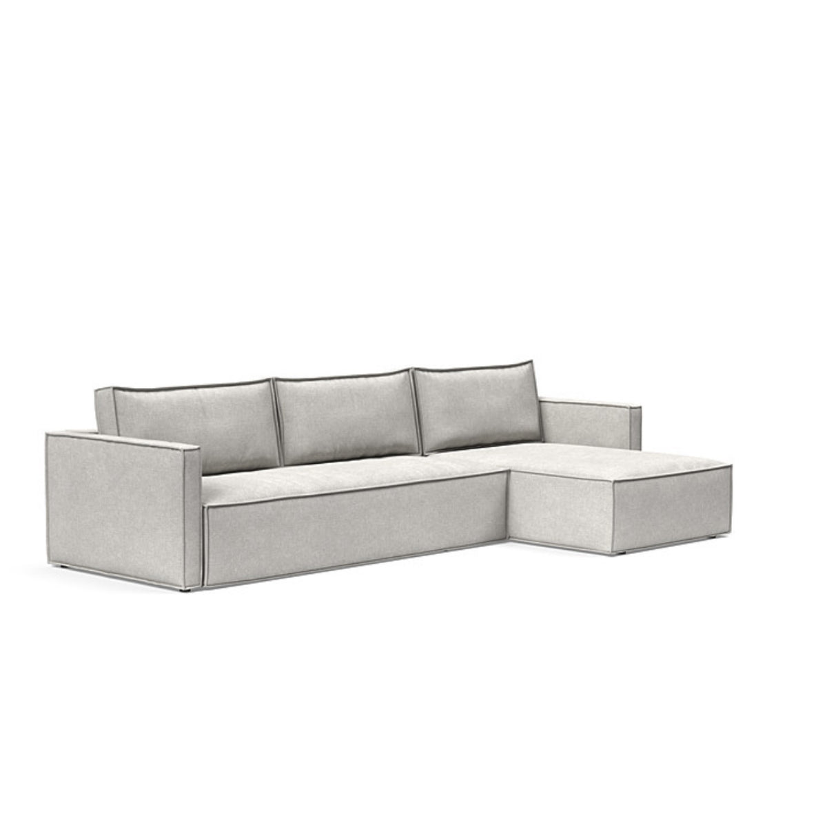 Newilla Slim Arms Sofa with Lounger