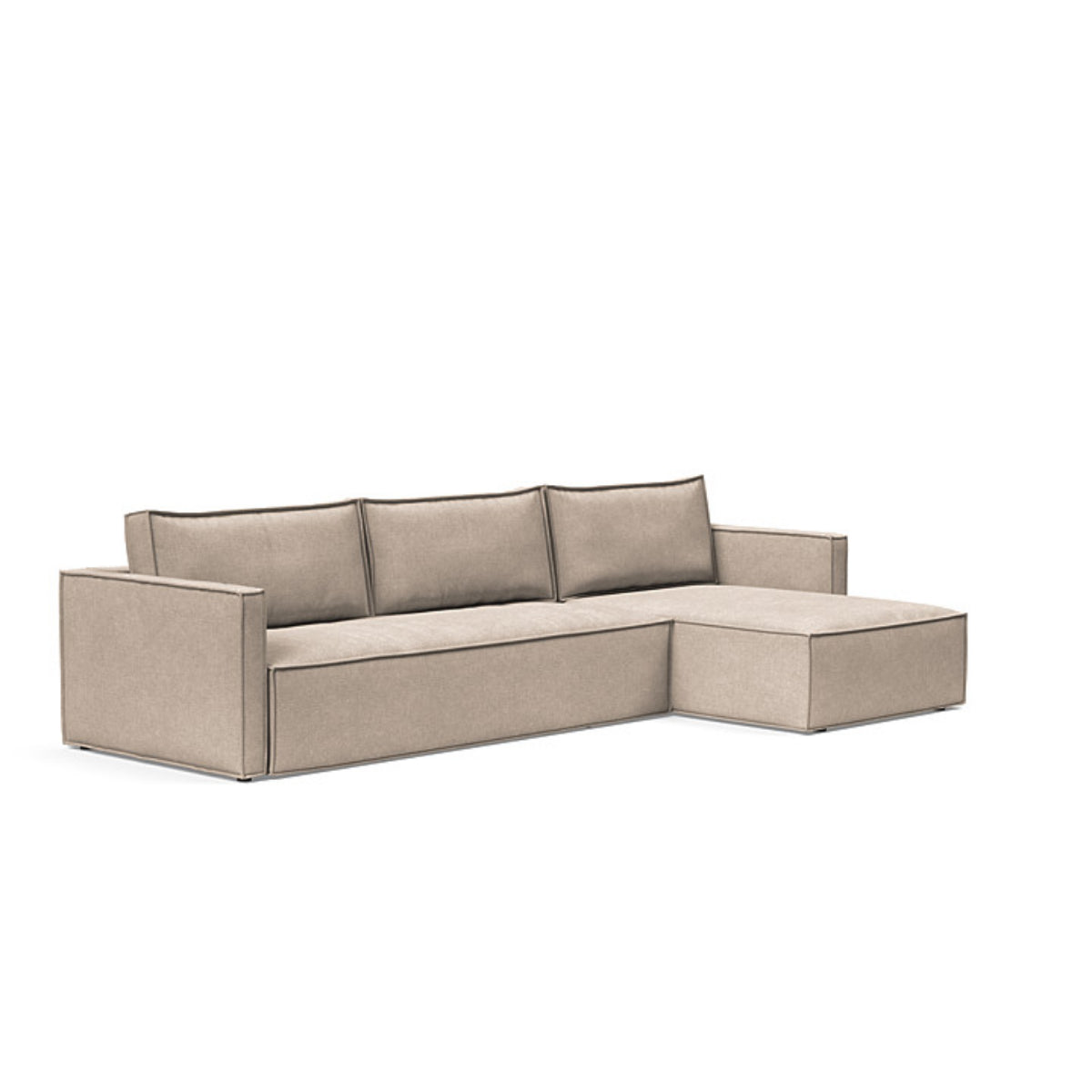 Newilla Slim Arms Sofa with Lounger