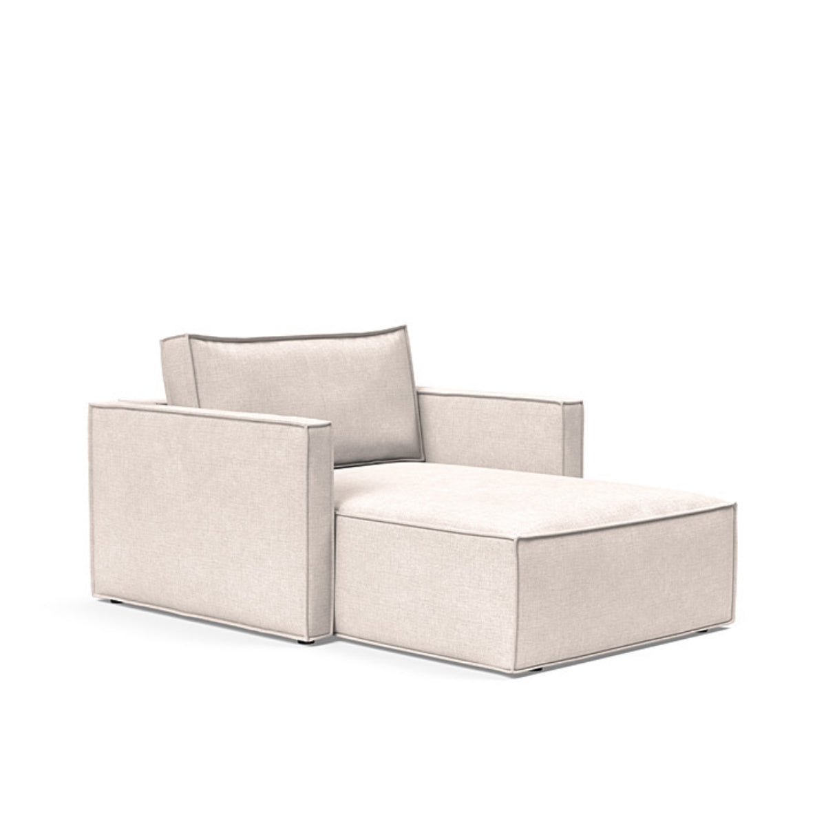 Newilla Lounger Chair with Slim Arms