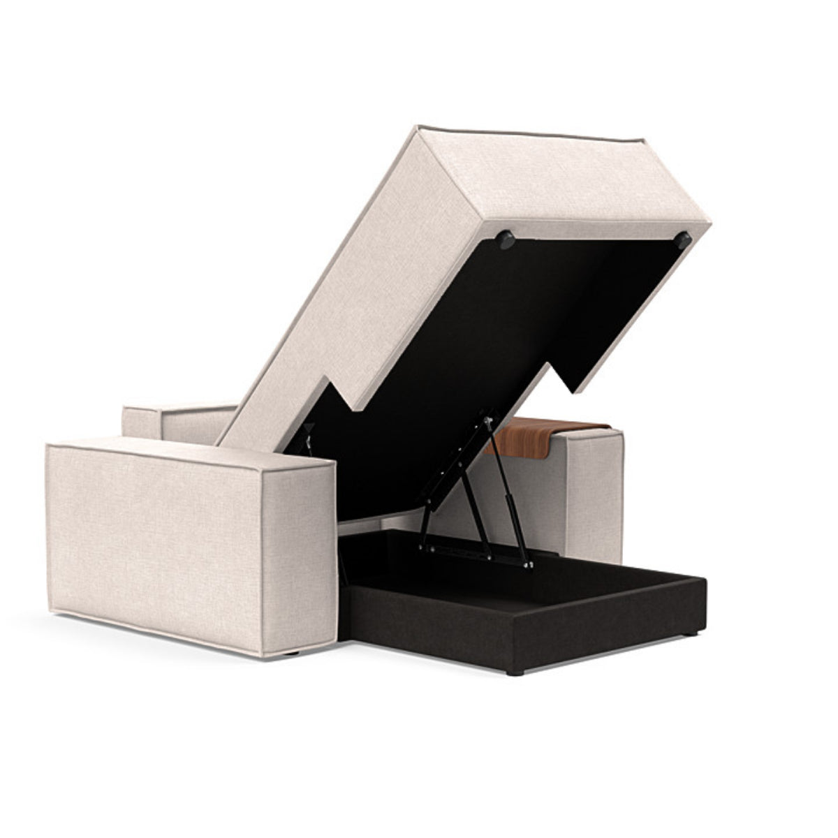 Newilla Lounger Chair with Wide Arms