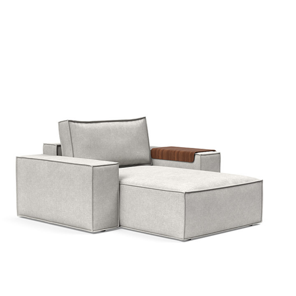 Newilla Lounger Chair with Wide Arms