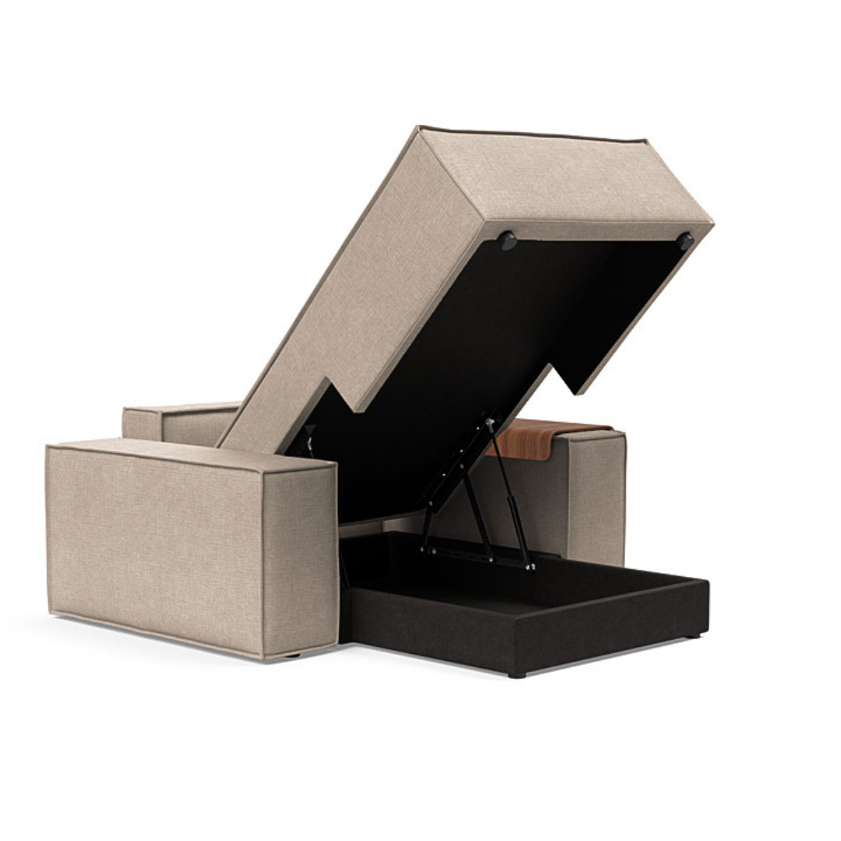 Newilla Lounger Chair with Wide Arms
