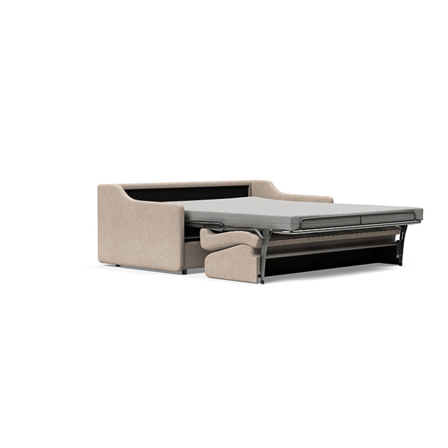 Carnell Queen Size Sofa Bed With Slope Arms