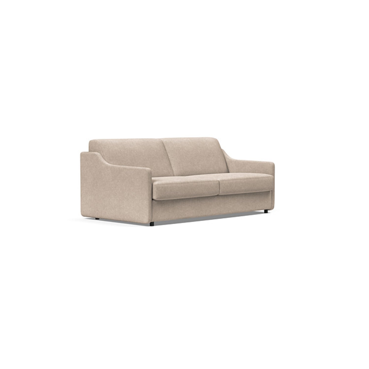Carnell Queen Size Sofa Bed With Slope Arms