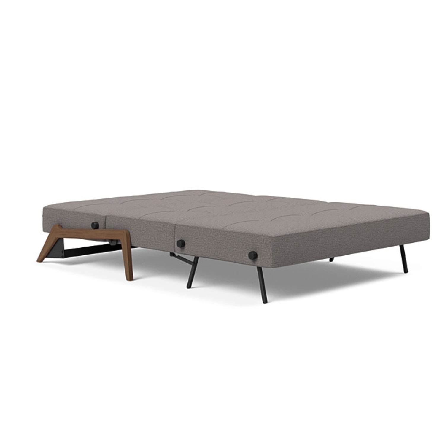 Cubed 02 Sofa with Dark Wood Legs
