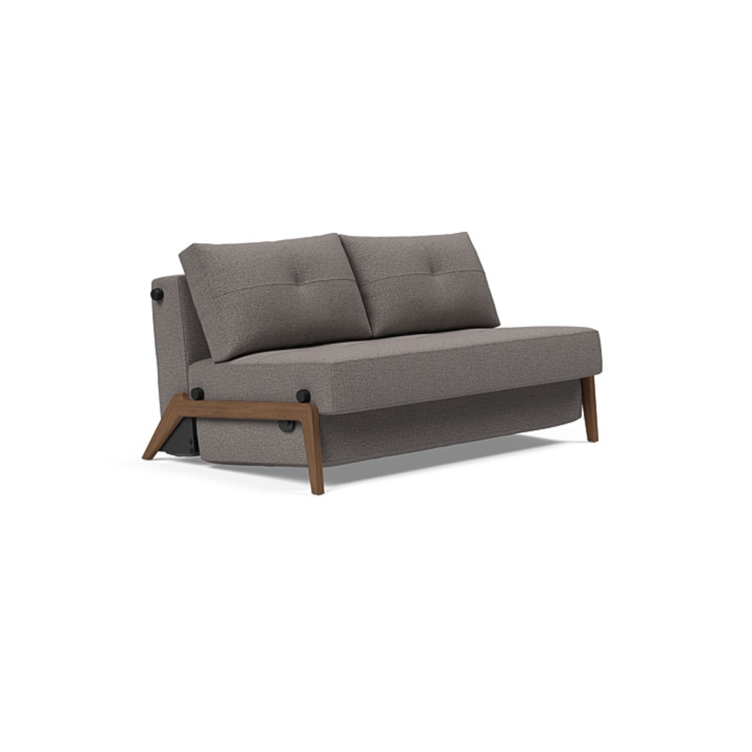 Cubed 02 Sofa with Dark Wood Legs