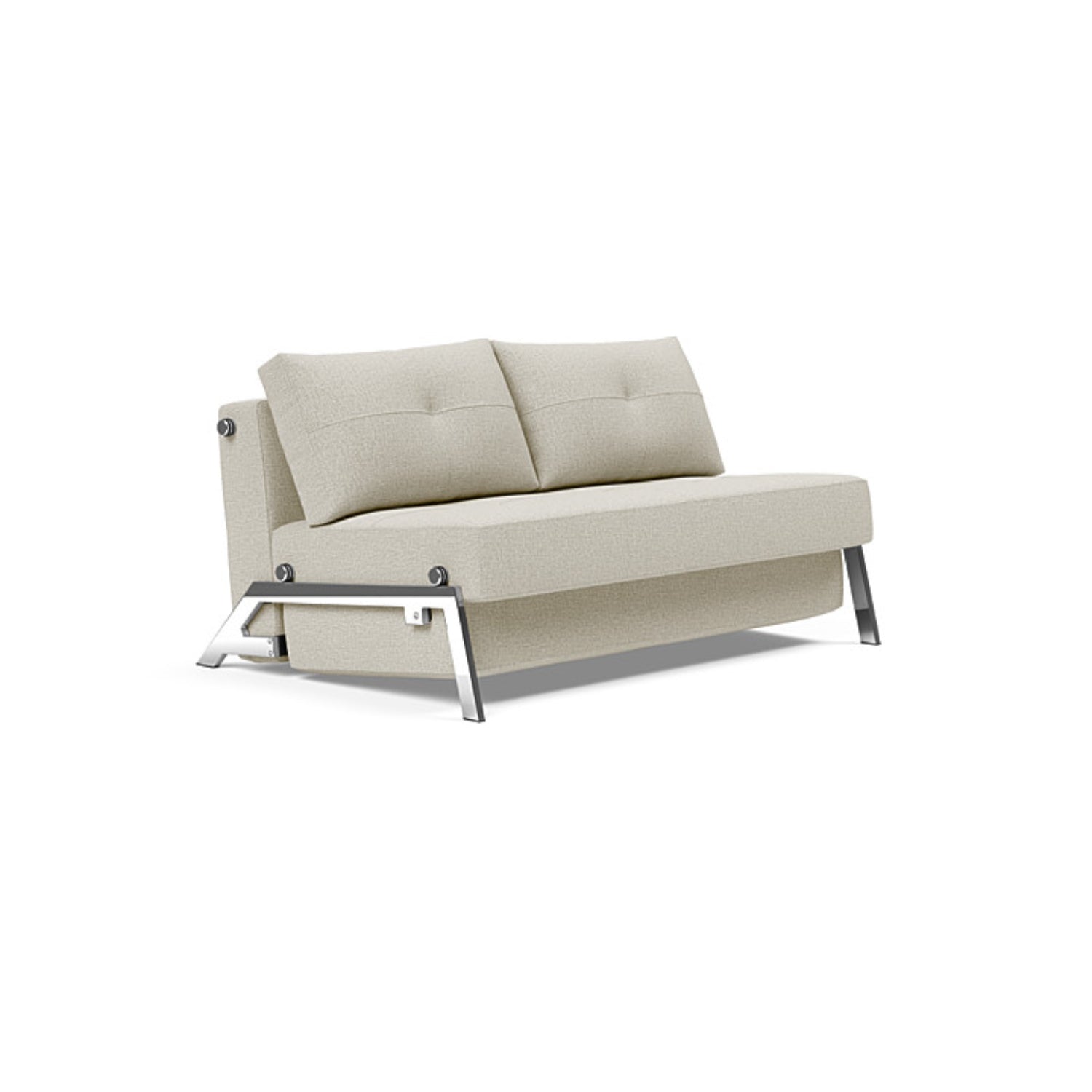 Cubed 02 Sofa with Chrome Legs