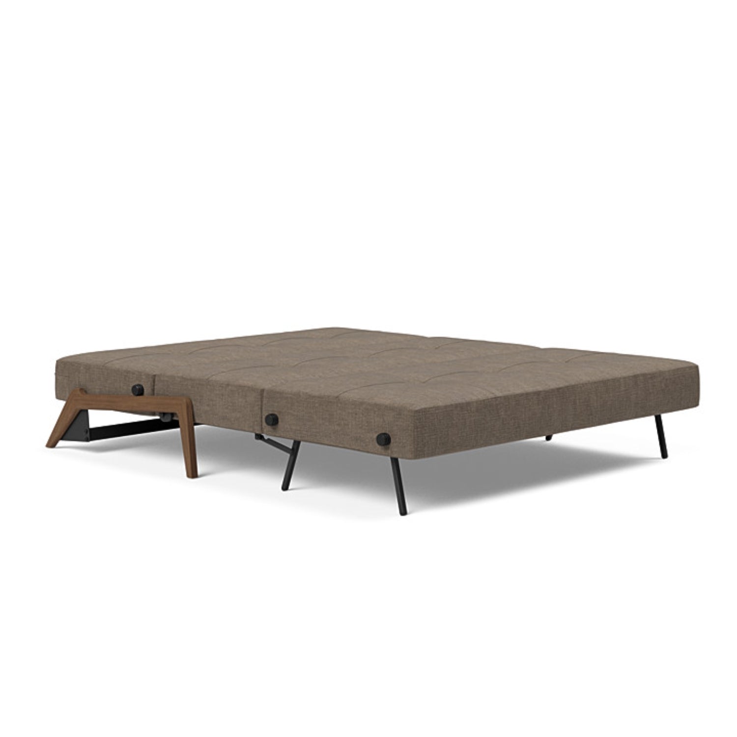 Cubed 02 Sofa with Dark Wood Legs