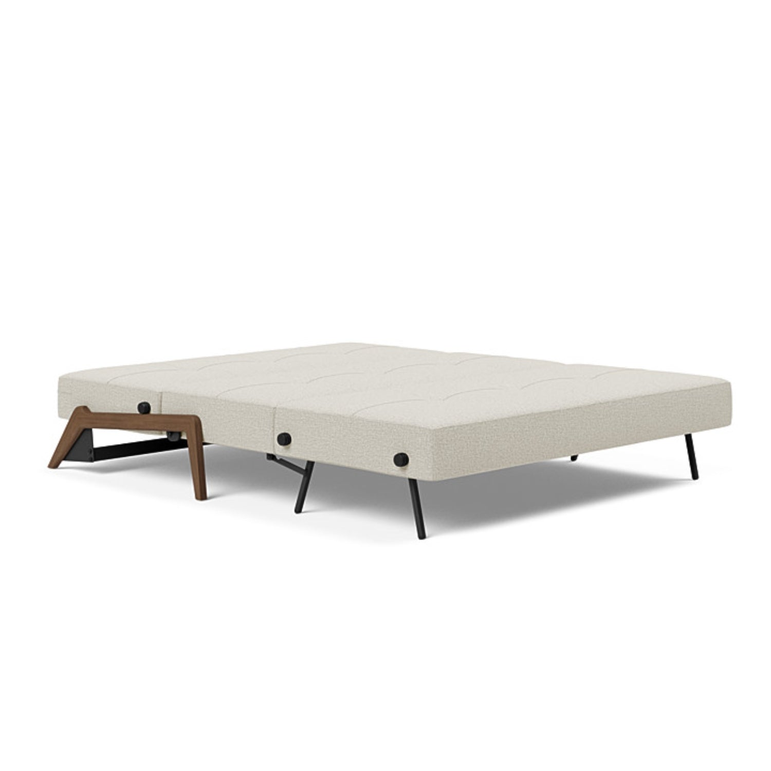 Cubed 02 Sofa with Dark Wood Legs
