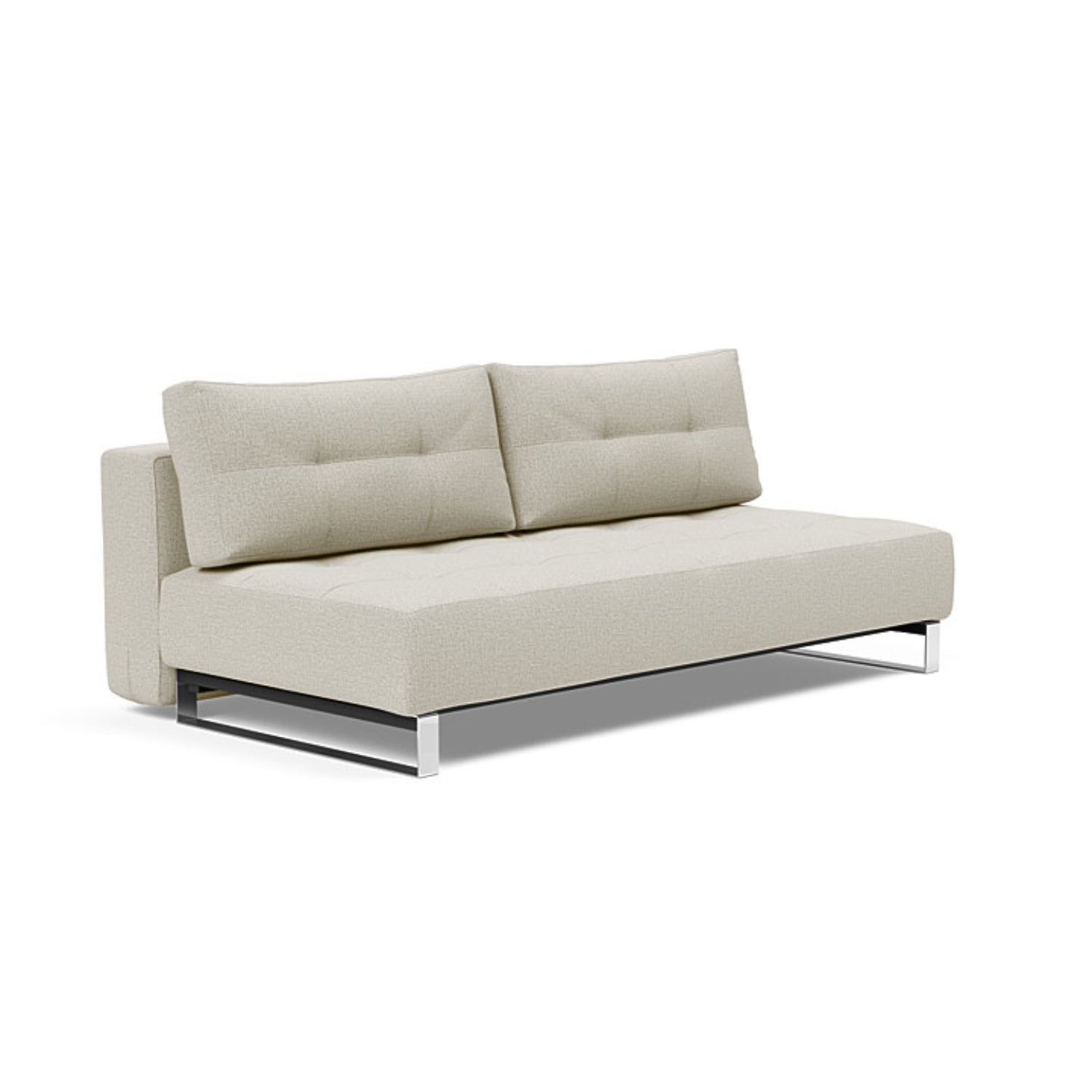 Supremax Deluxe Excess Lounger Sofa with Chrome Legs