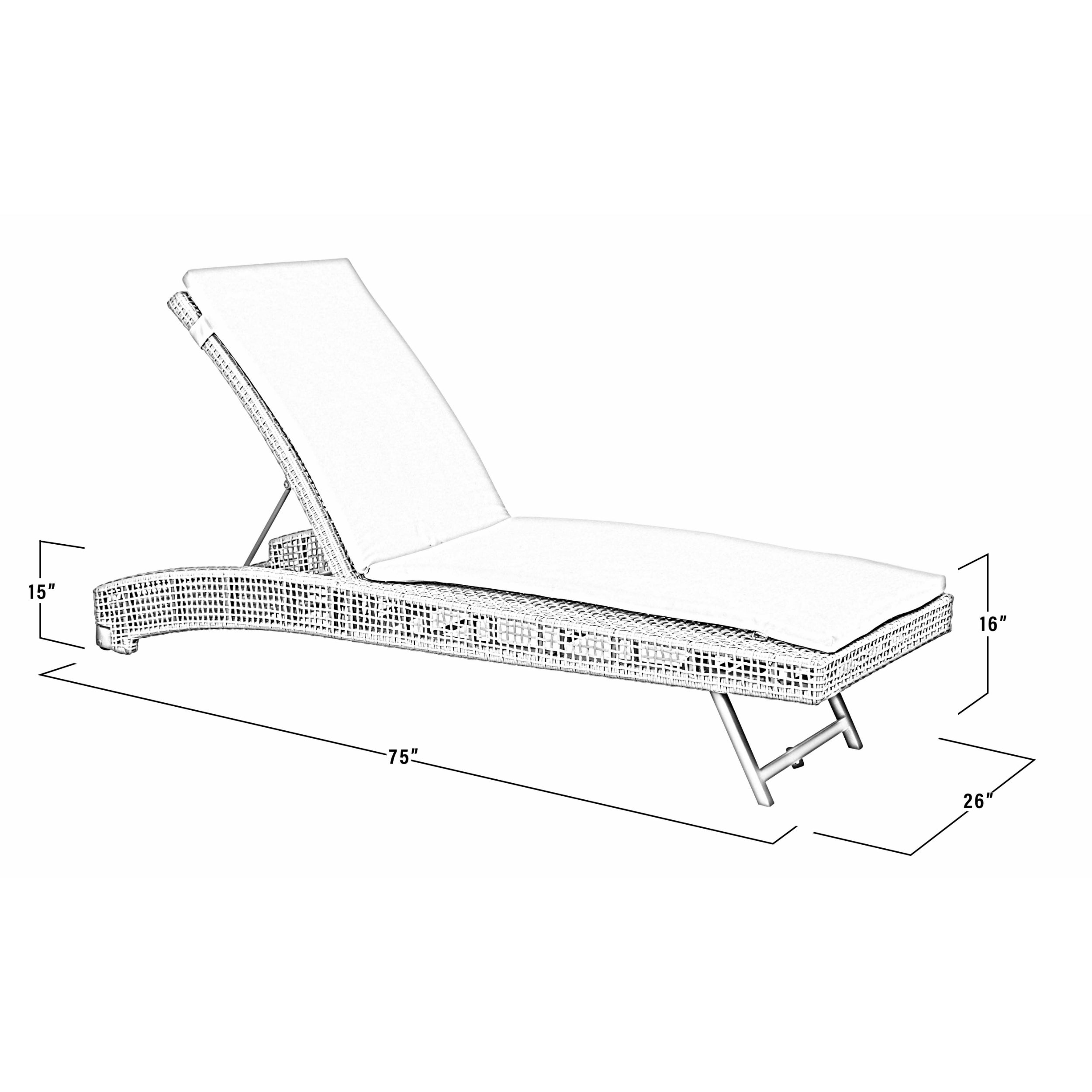 Keys Pool Chaise - Set of Two