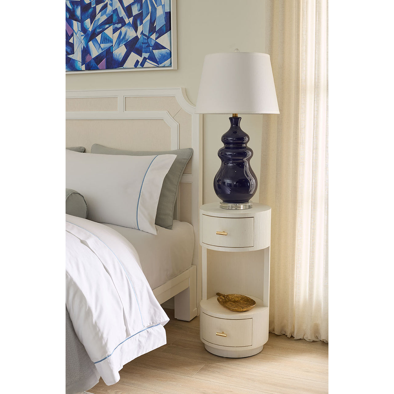 Aaron 2-Drawer End Table