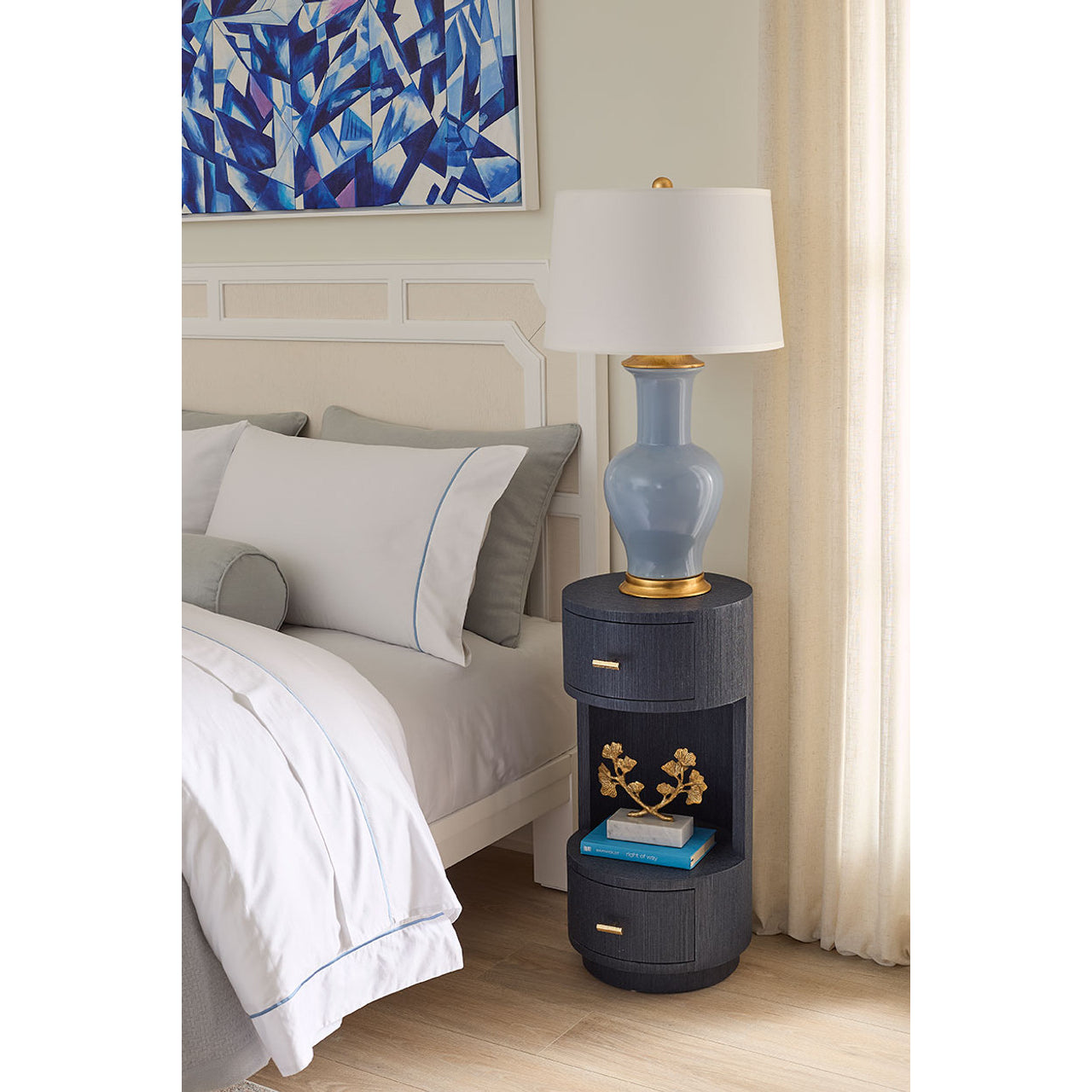 Aaron 2-Drawer End Table