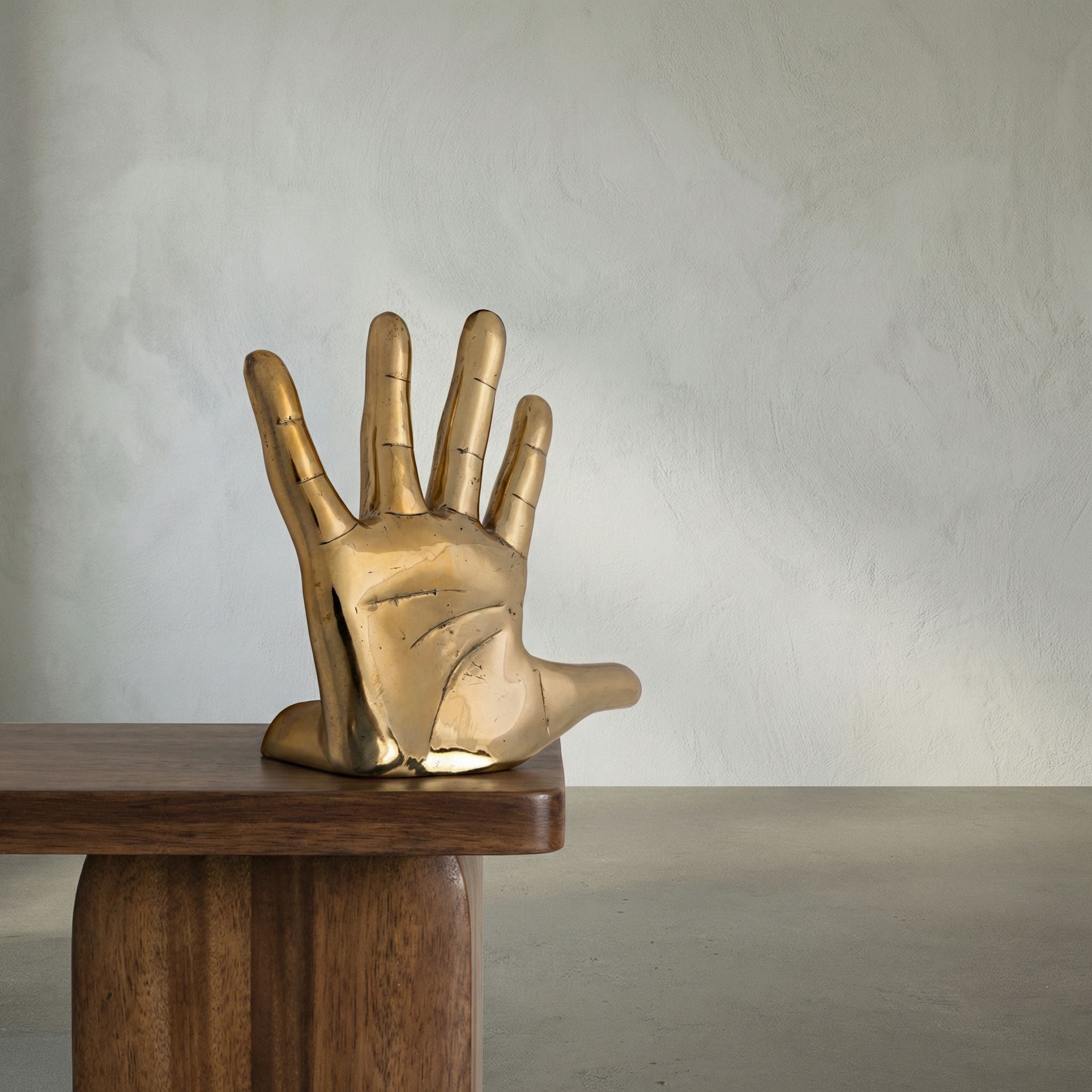 Hand on the Wall Sculpture
