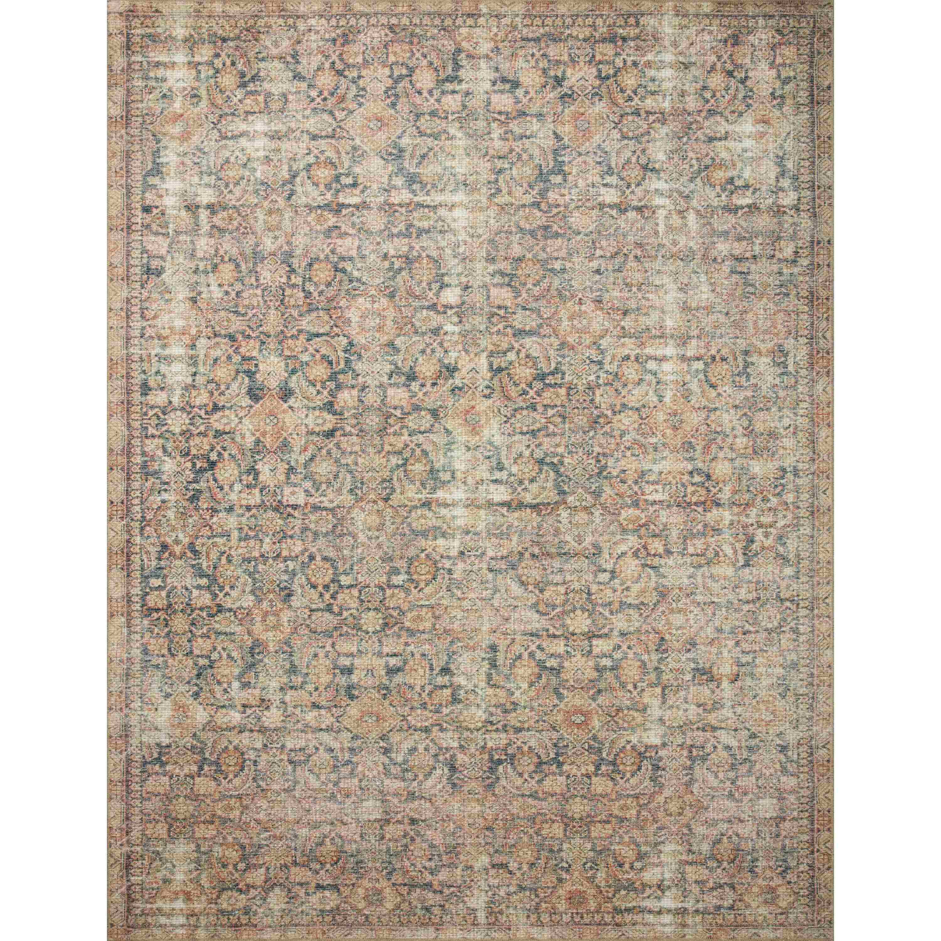 Angela Rose x Loloi Aubrey Navy/Multi Rug