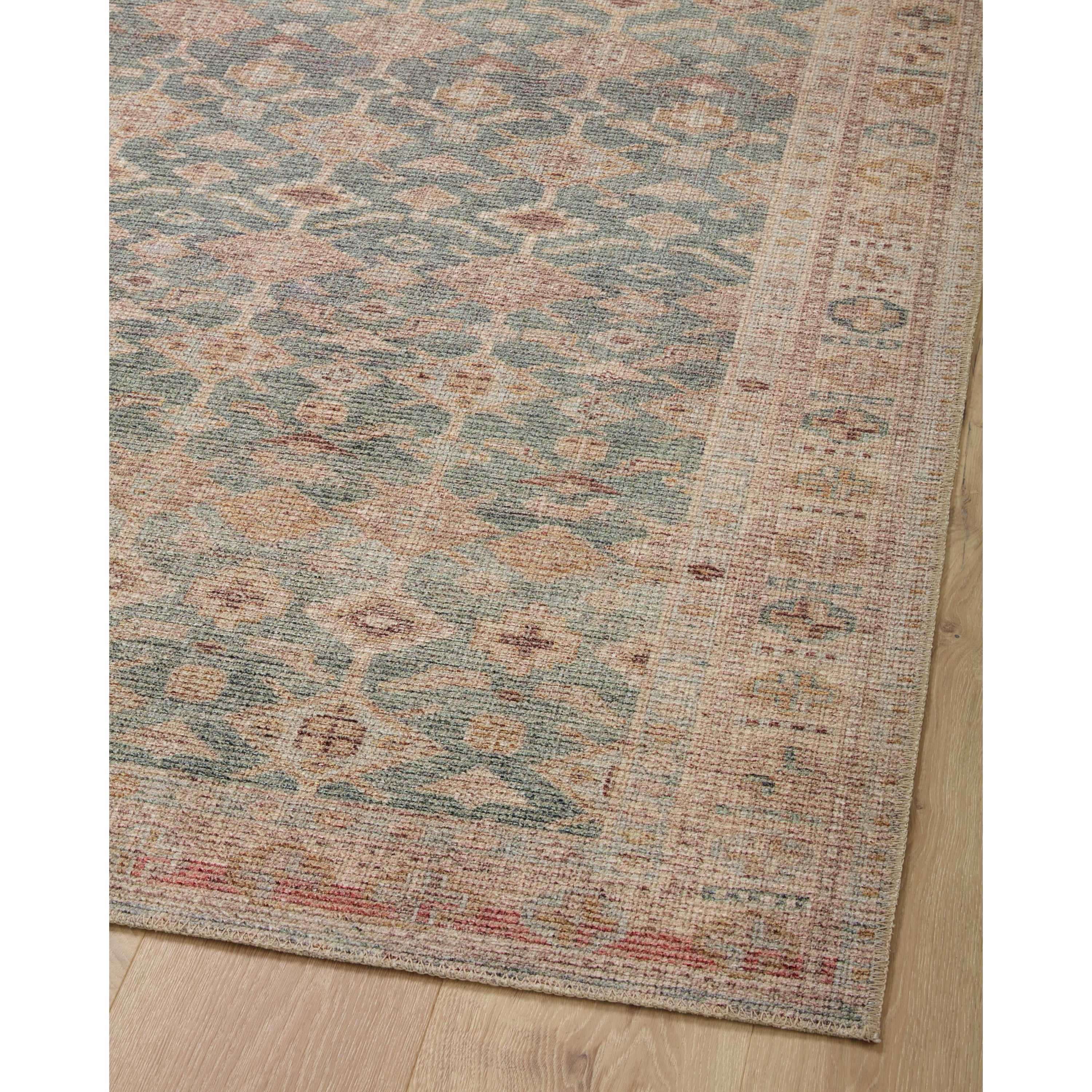 Angela Rose x Loloi Aubrey Aqua/Sand Rug