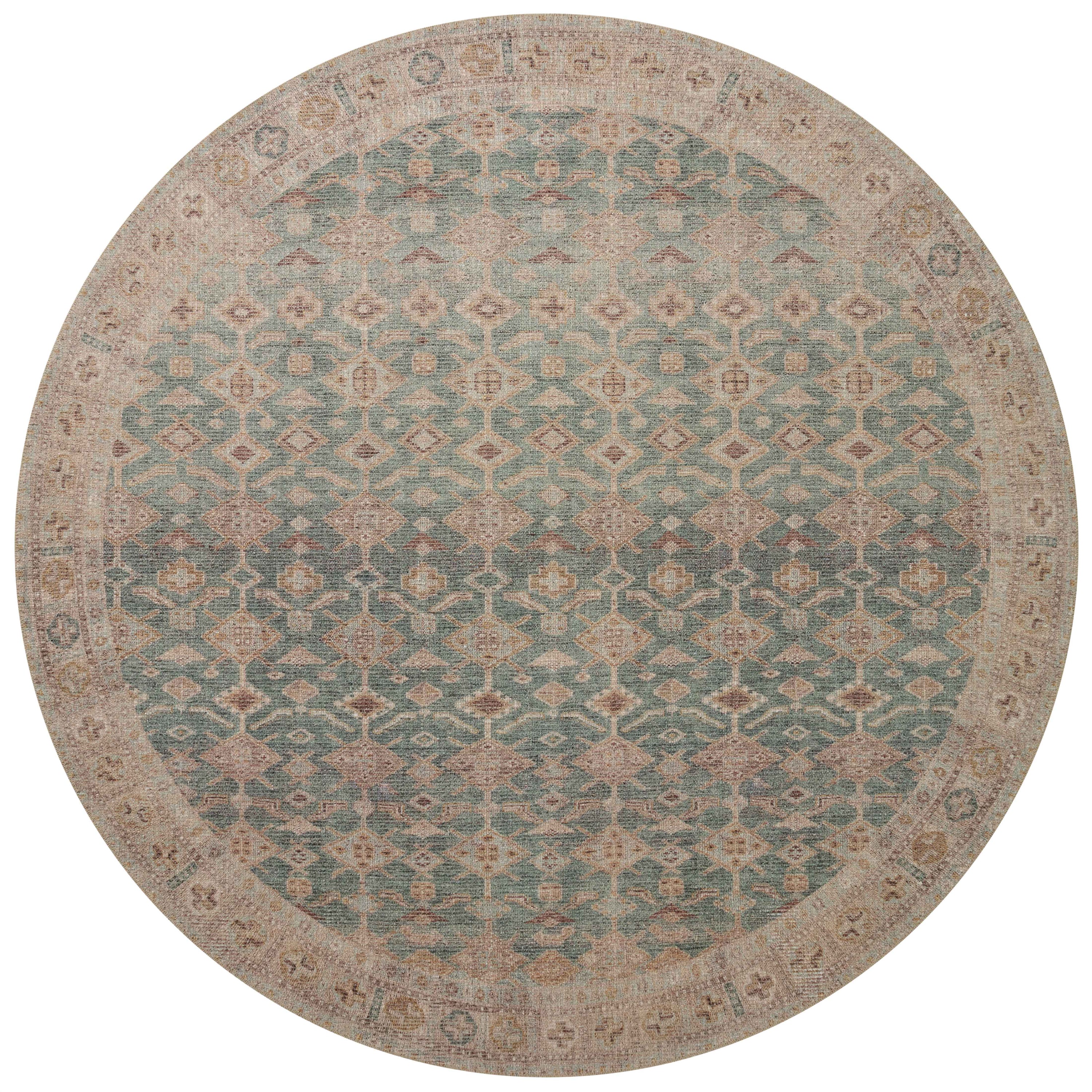 Angela Rose x Loloi Aubrey Aqua/Sand Rug