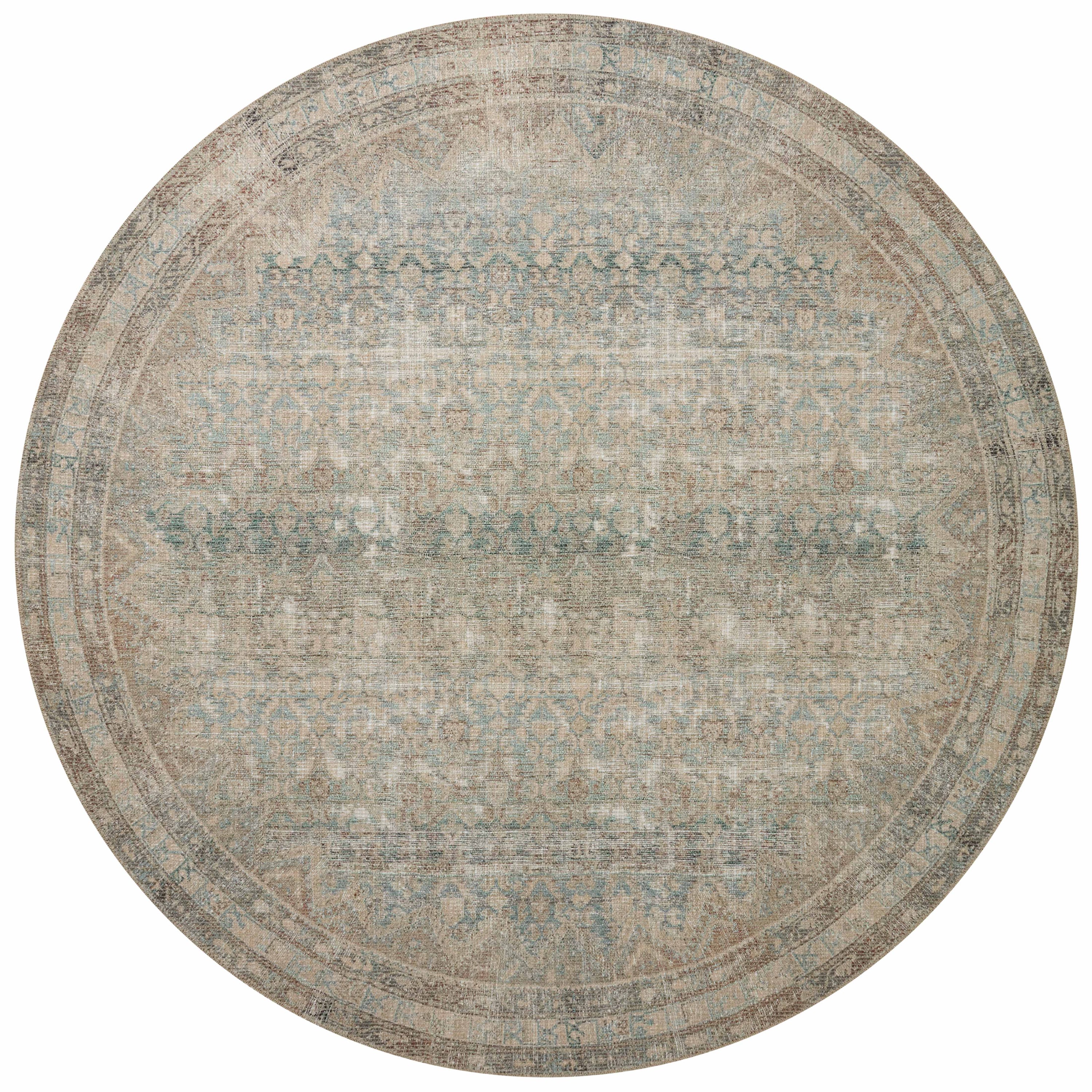 Angela Rose x Loloi Aubrey Jade/Natural Rug