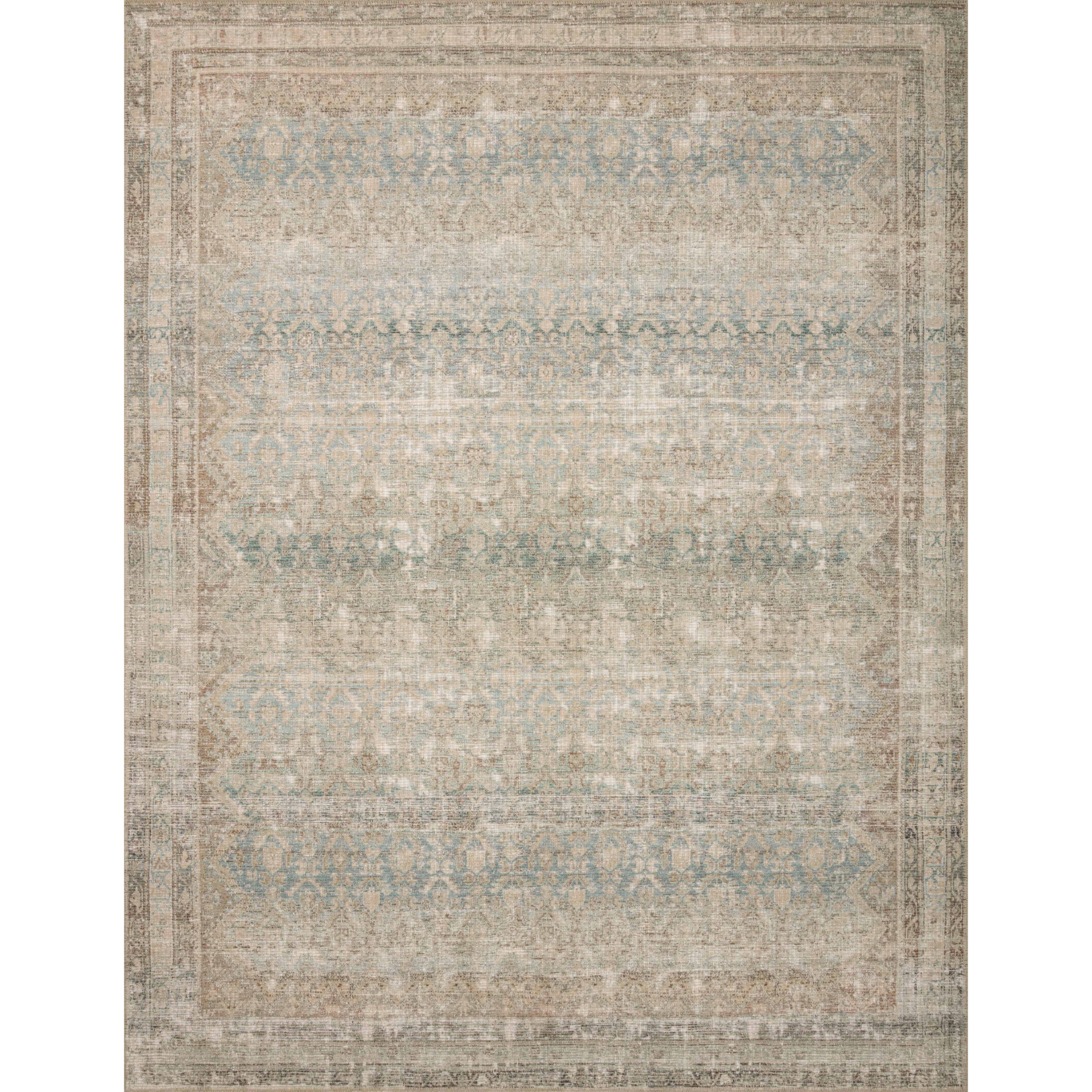 Angela Rose x Loloi Aubrey Jade/Natural Rug