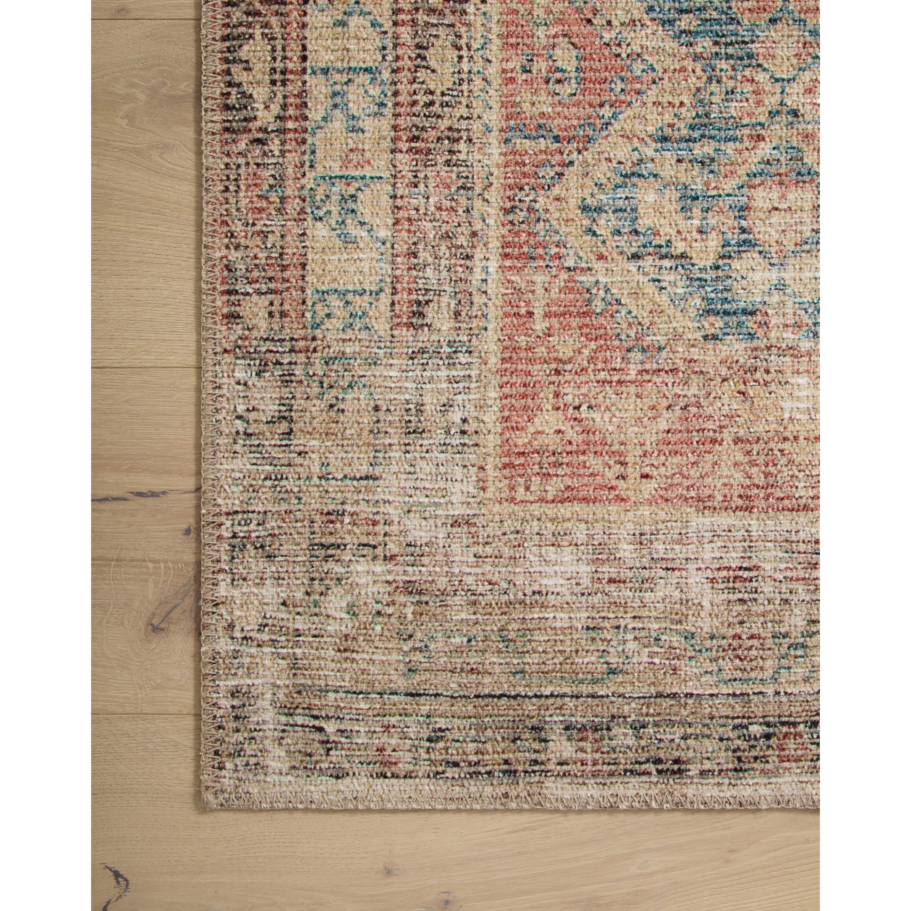 Angela Rose x Loloi Aubrey Ocean/Spice Rug