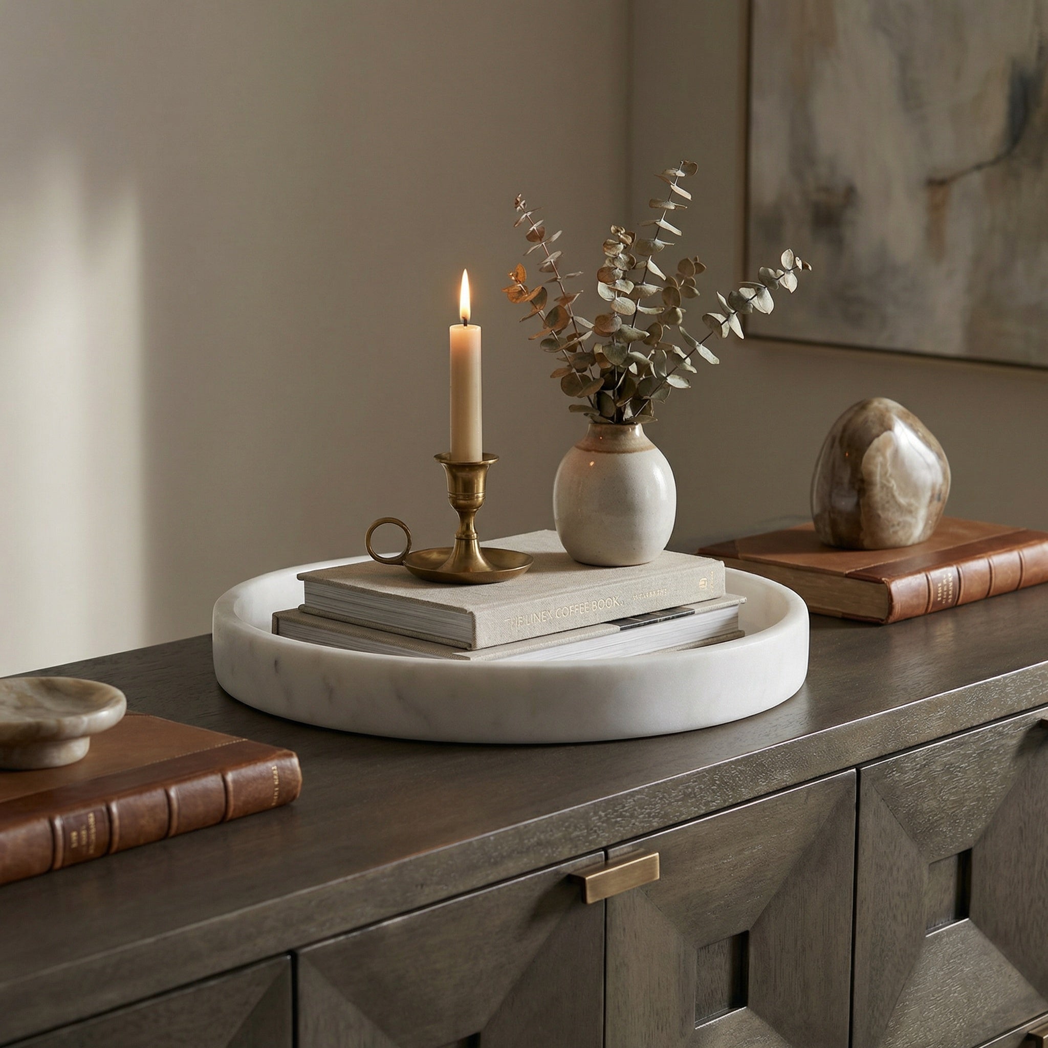 Hand Formed Round Tray