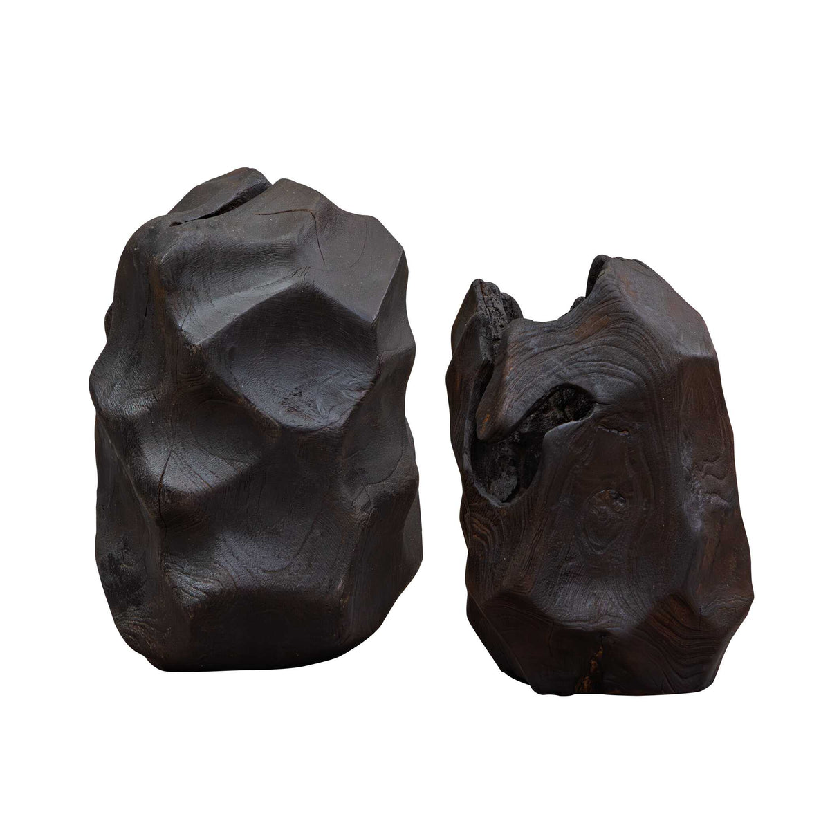 Uttermost Ember Root Teak Sculpture - Set of 2 by Uttermost