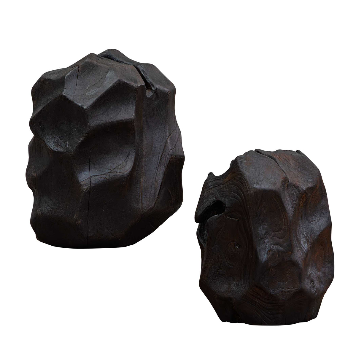 Uttermost Ember Root Teak Sculpture - Set of 2 by Uttermost