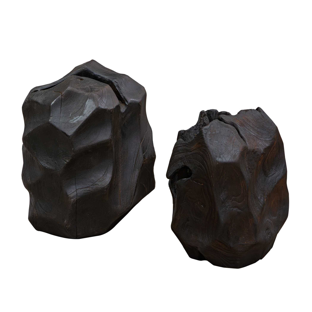 Uttermost Ember Root Teak Sculpture - Set of 2 by Uttermost