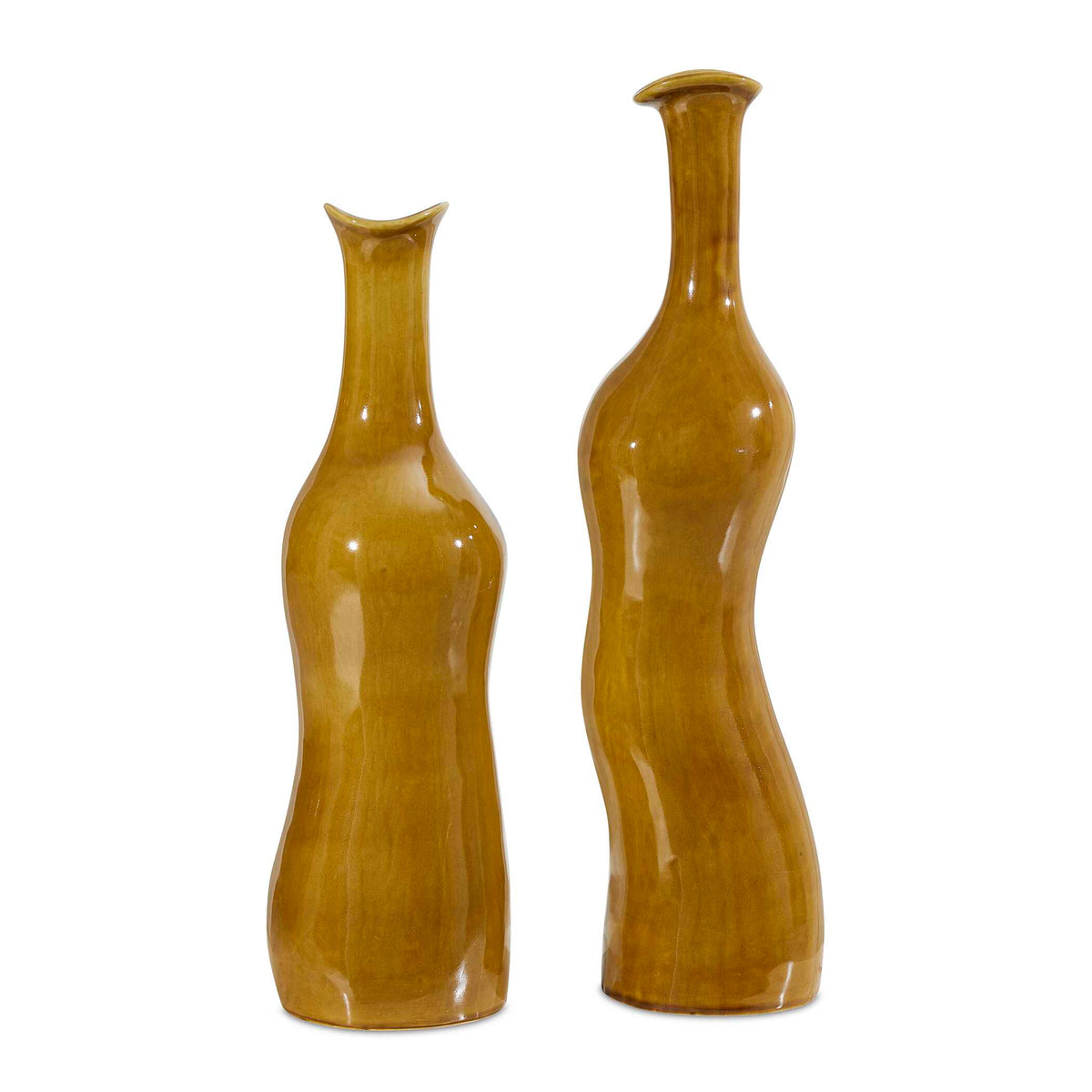 Uttermost Sienna Flow Indoor-Outdoor Bottle Vases - Set of 2 by Uttermost