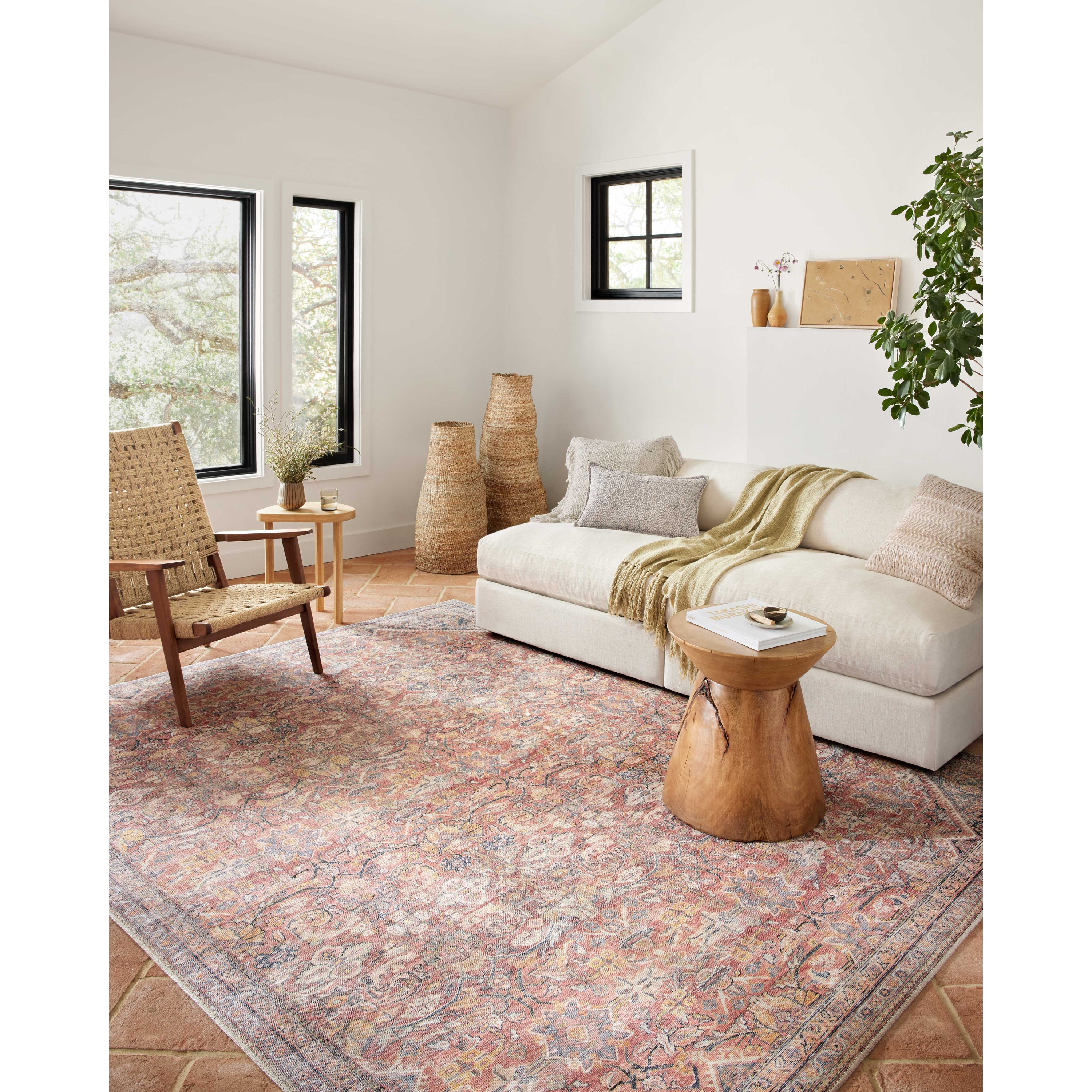 Loloi Adrian Rust/Denim Rug
