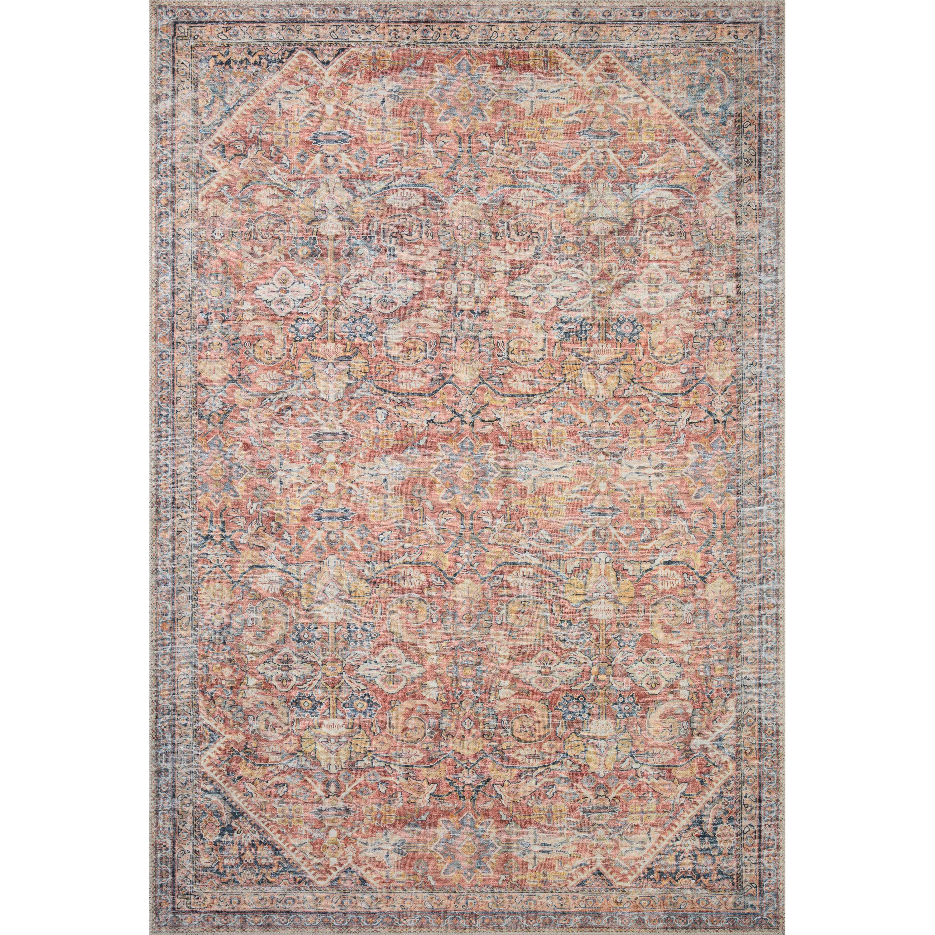 Loloi Adrian Rust/Denim Rug