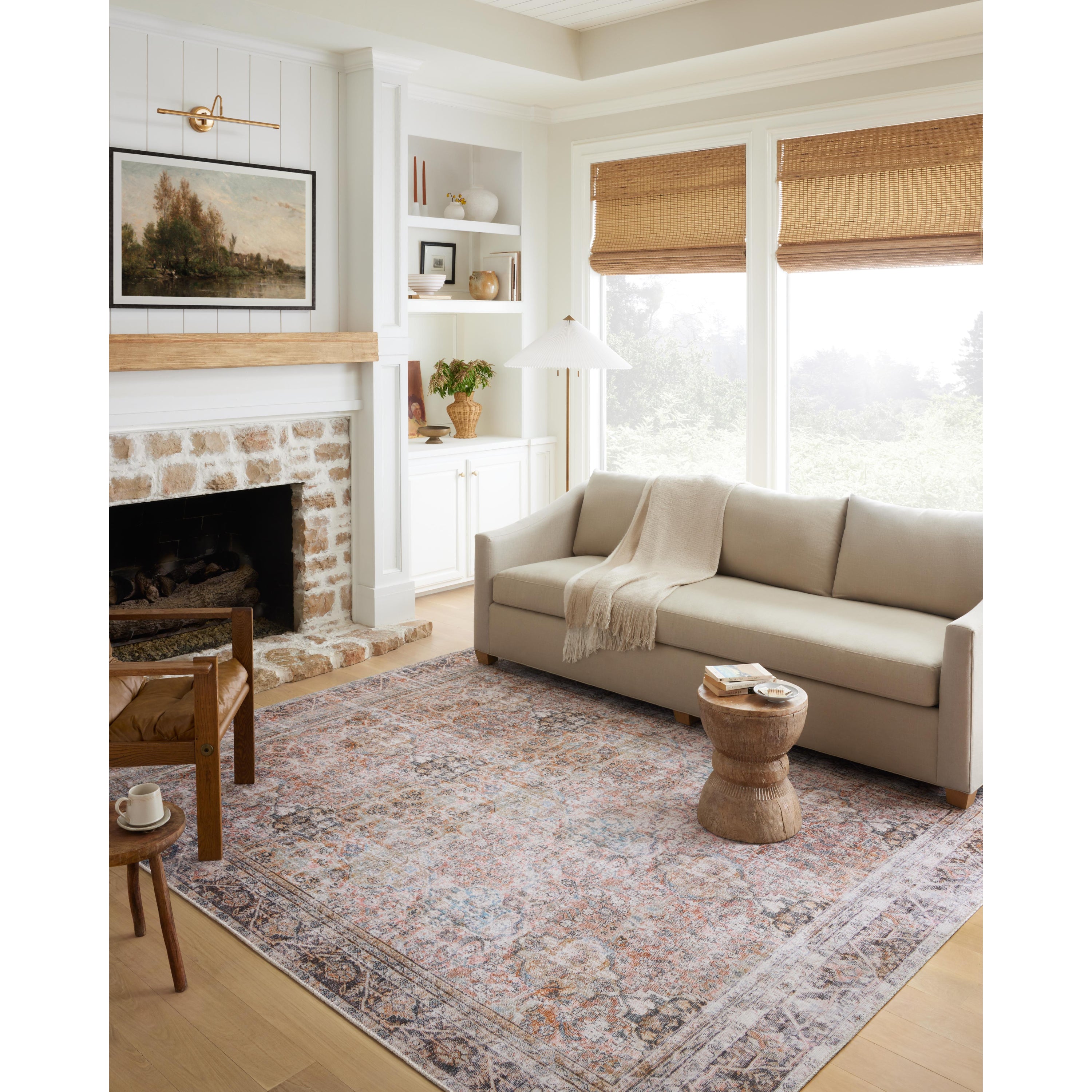 Loloi Adrian Sunset/Charcoal Rug
