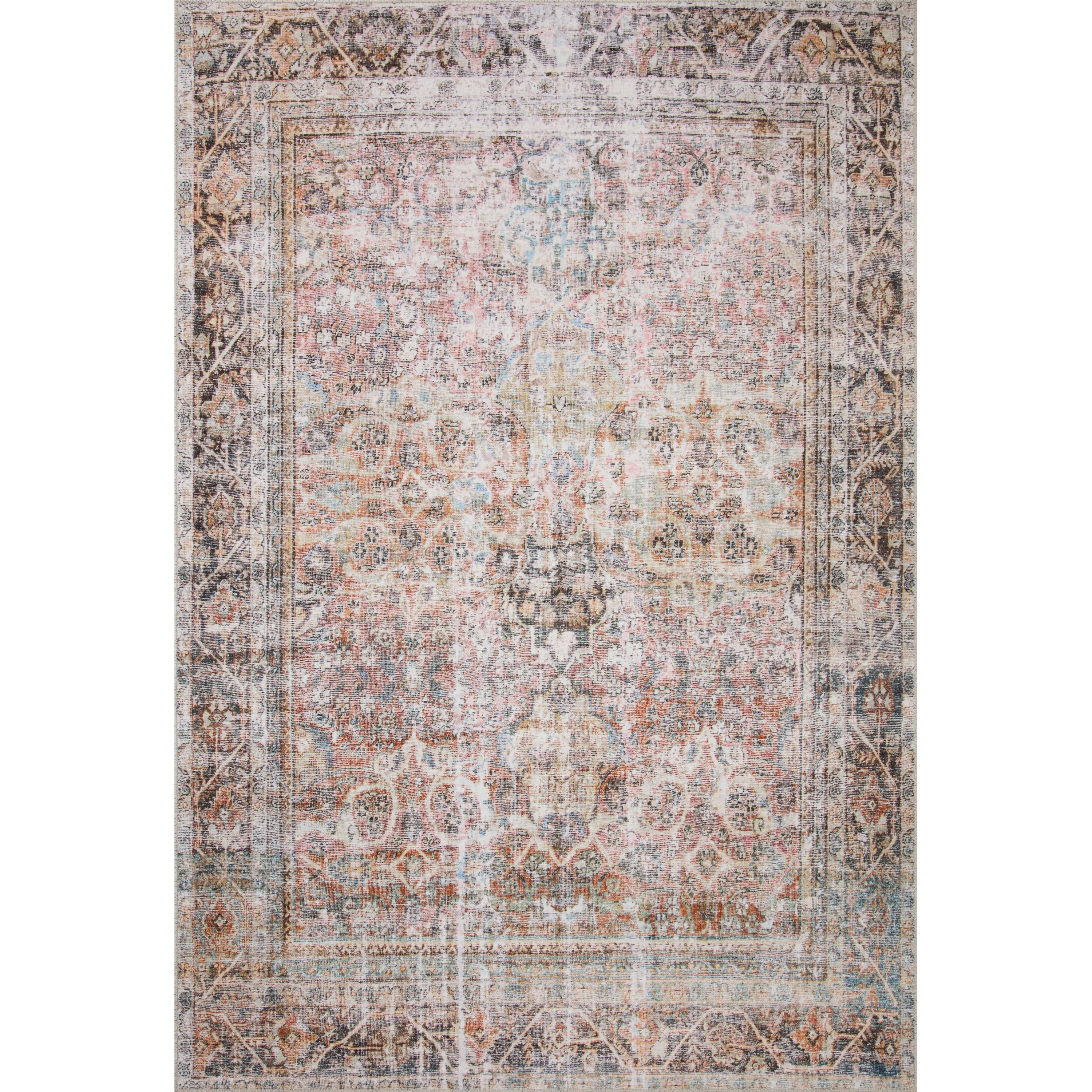 Loloi Adrian Sunset/Charcoal Rug