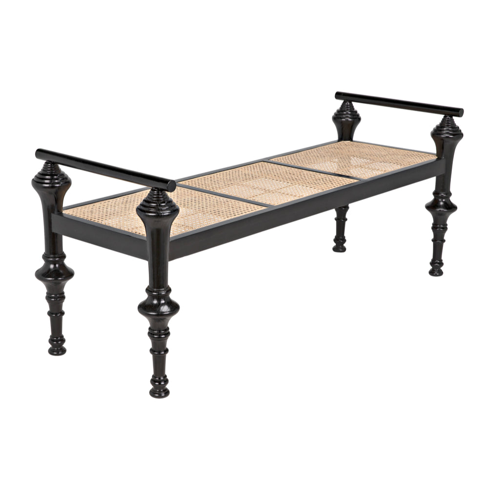 Indochine Bench Benches Noir , Black Friday Sale Noir Furniture Sale, Old Bones Co, Mid Century Furniture Sale, Four Hands Furniture, Black Friday Sale Indochine Bench,Gus Sale, Perigold Indochine Bench Benches Black Friday Sale , Perigold Sale Indochine Bench,Indochine Bench Lulu and Georgia, Burke Decor Sale Indochine Bench, www.oldbonesco.com
