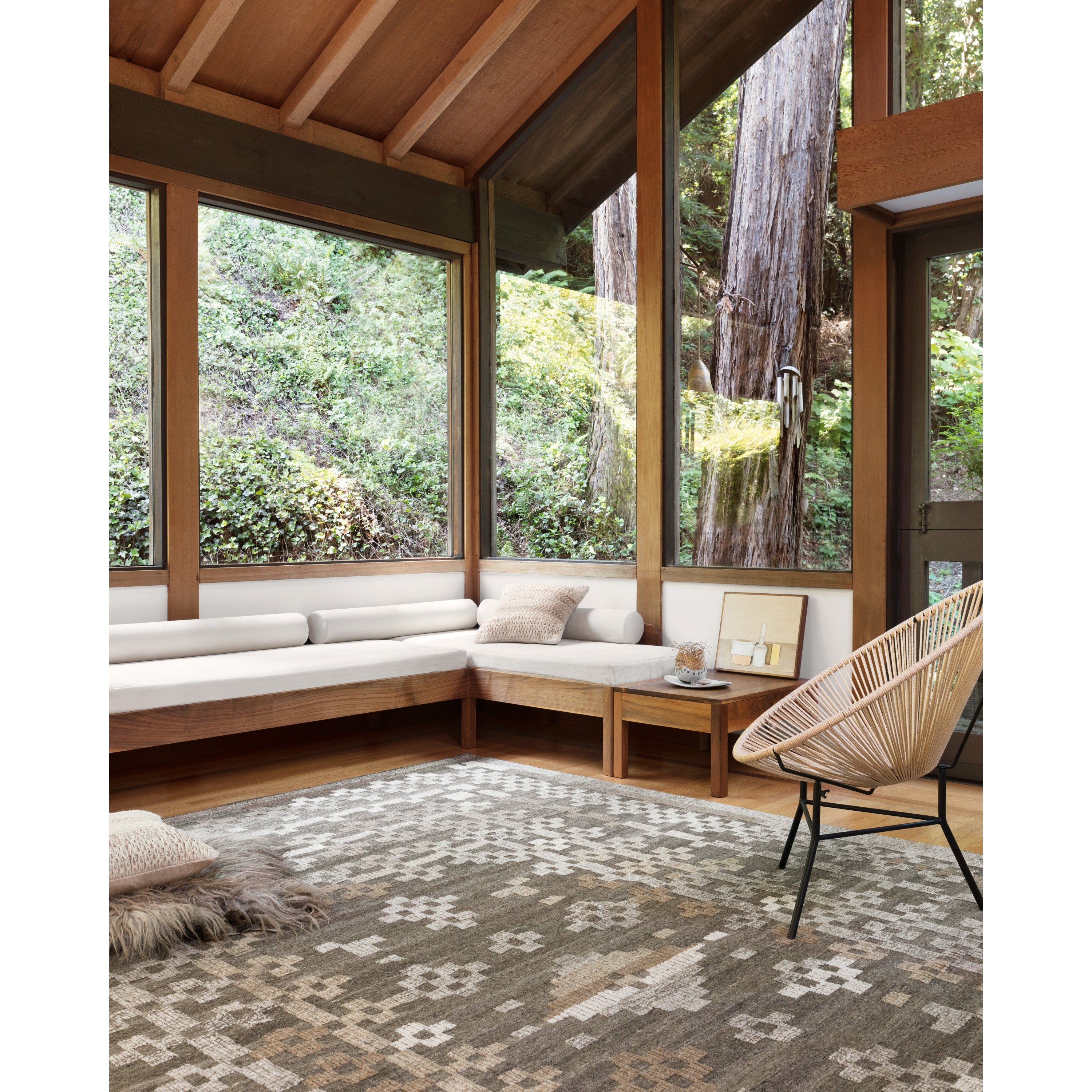 Loloi Akina Charcoal/Taupe Rug