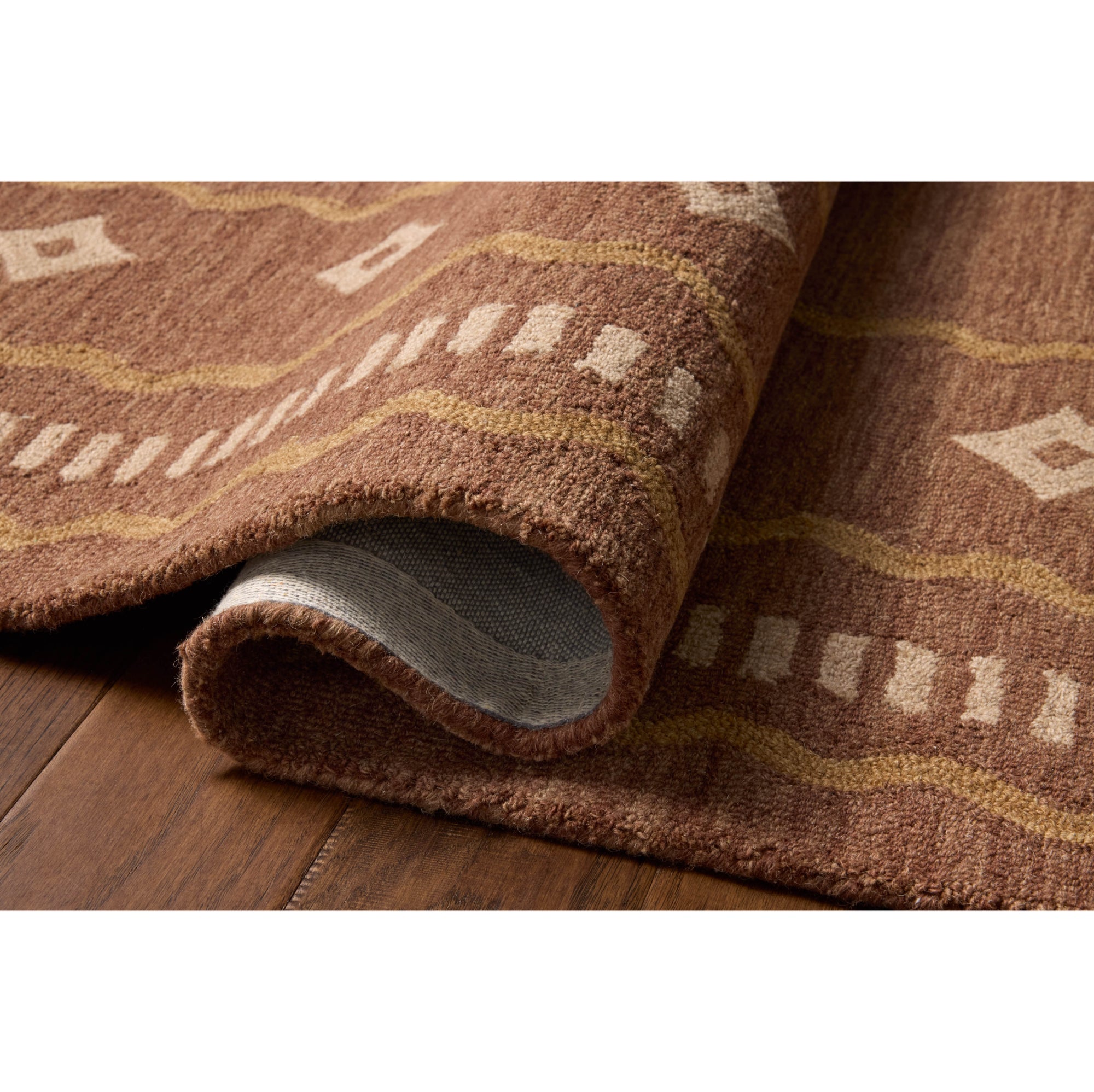 Chris Loves Julia x Loloi Alfie Clay/Spice Rug
