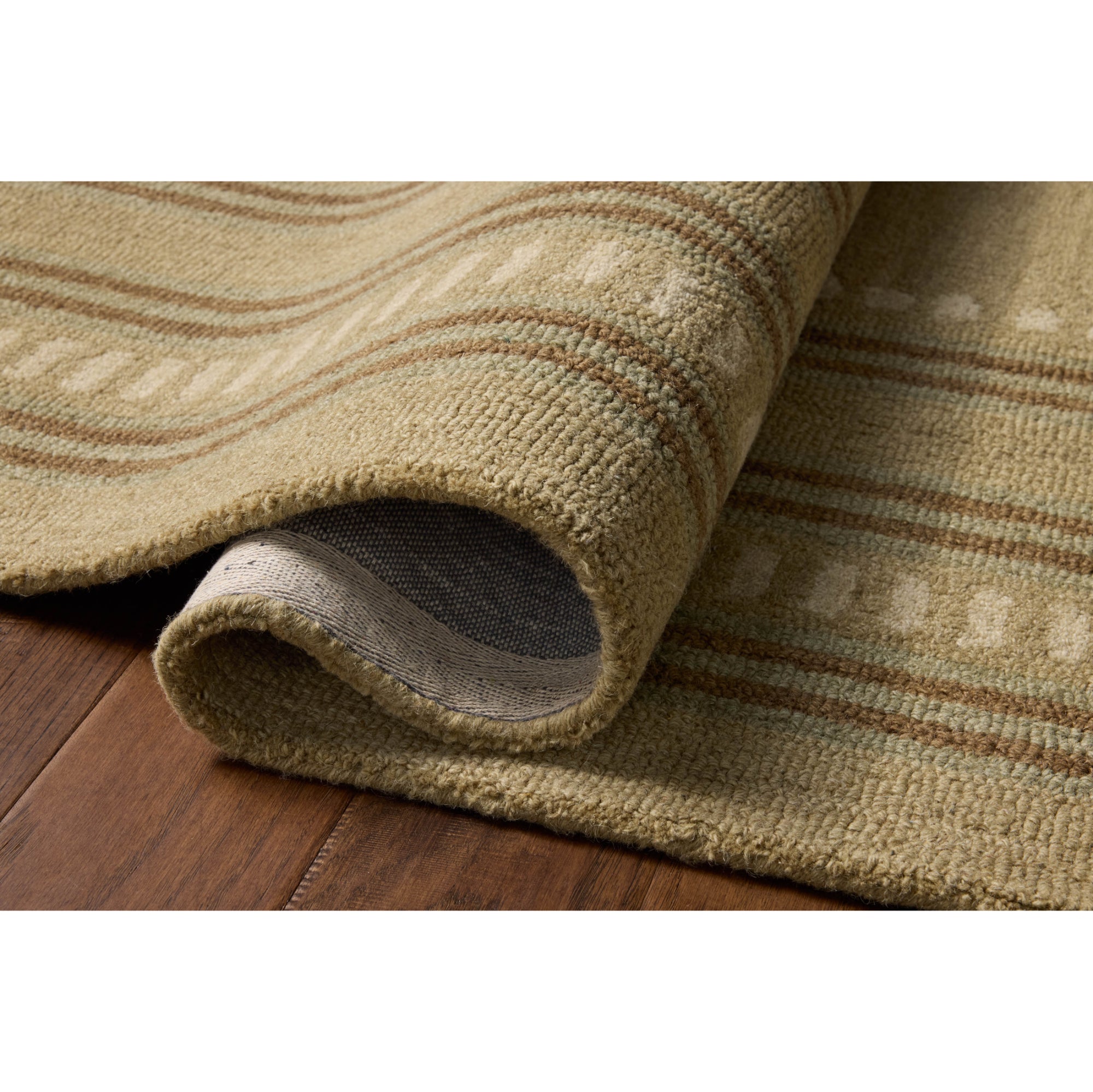 Chris Loves Julia x Loloi Alfie Green/Natural Rug