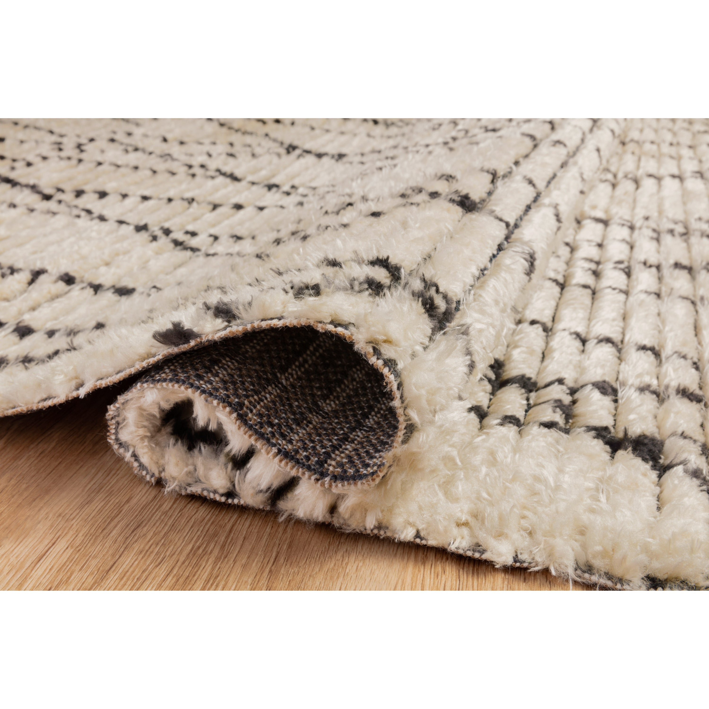 Chris Loves Julia x Loloi Alice ALI-01 Cream/Charcoal Rug