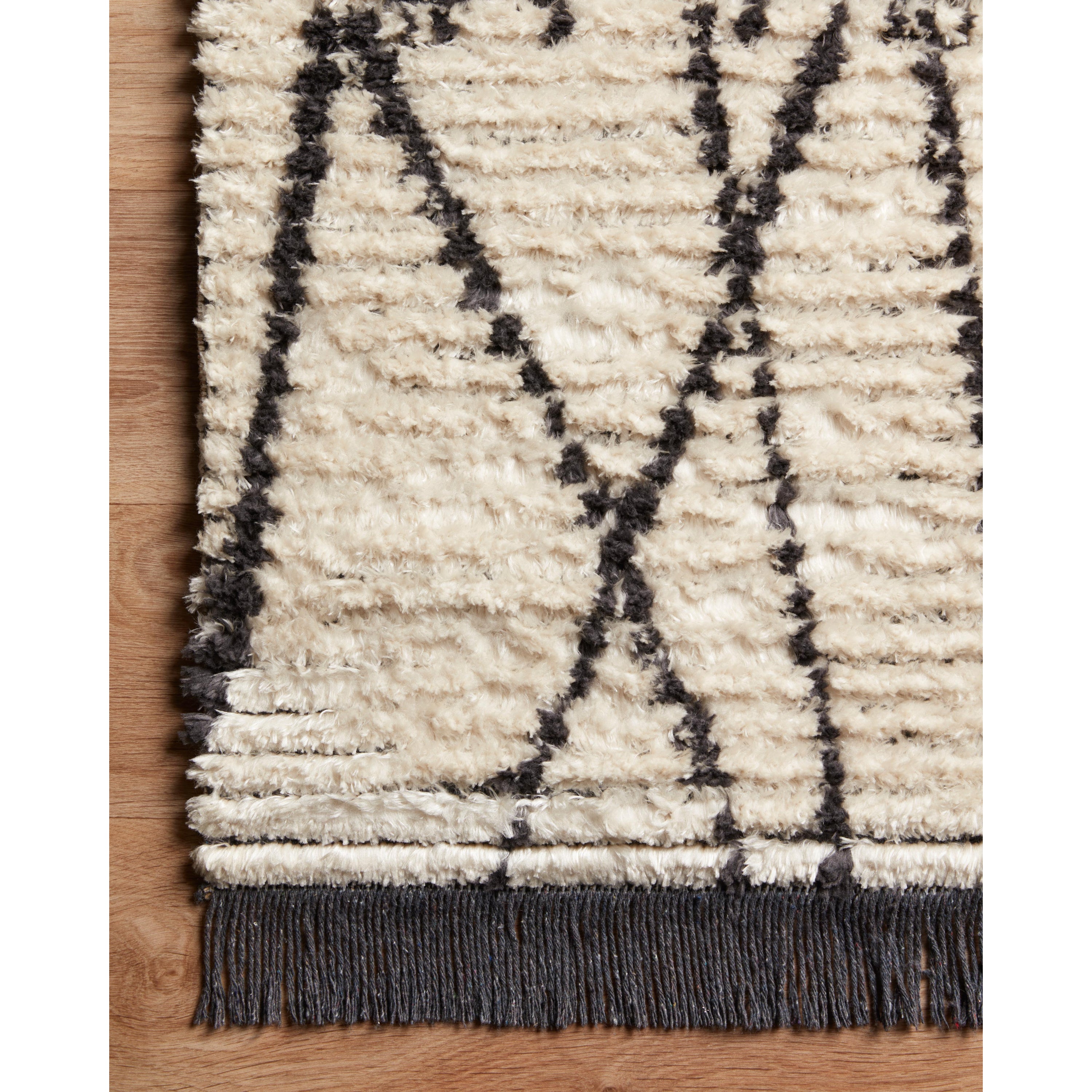 Chris Loves Julia x Loloi Alice ALI-01 Cream/Charcoal Rug