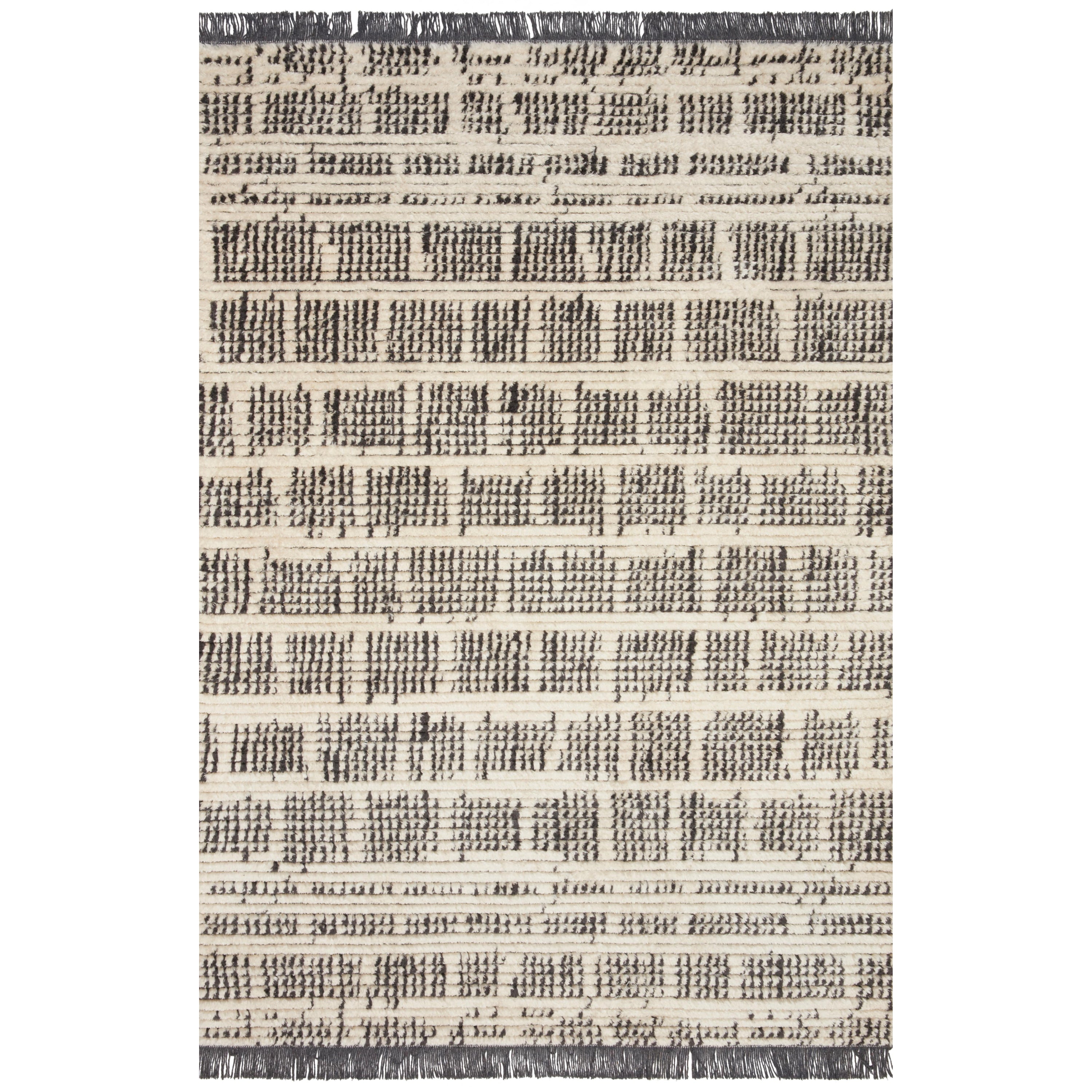 Chris Loves Julia x Loloi Alice ALI-02 Cream/Charcoal Rug
