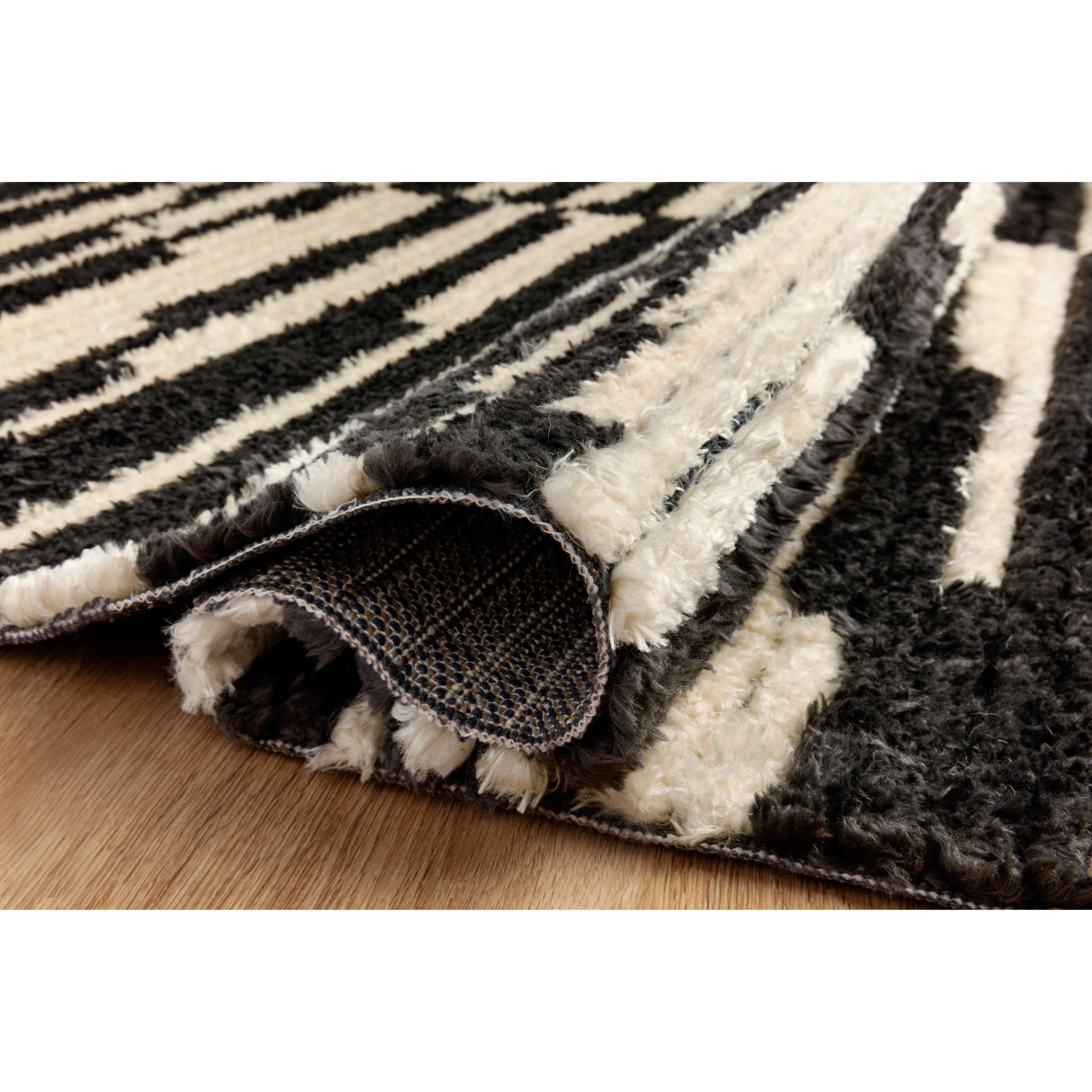 Chris Loves Julia x Loloi Alice ALI-03 Cream/Charcoal Rug