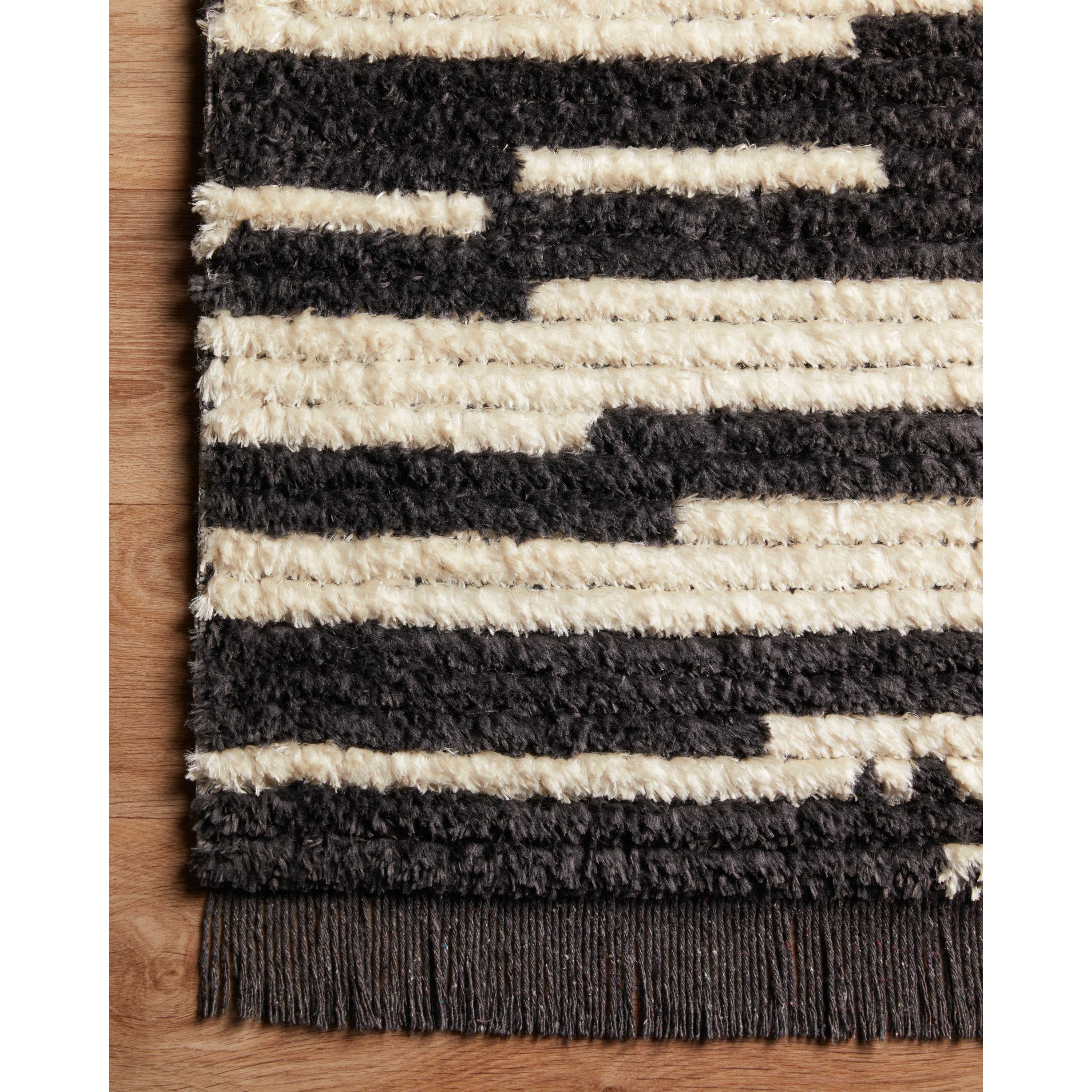 Chris Loves Julia x Loloi Alice ALI-03 Cream/Charcoal Rug