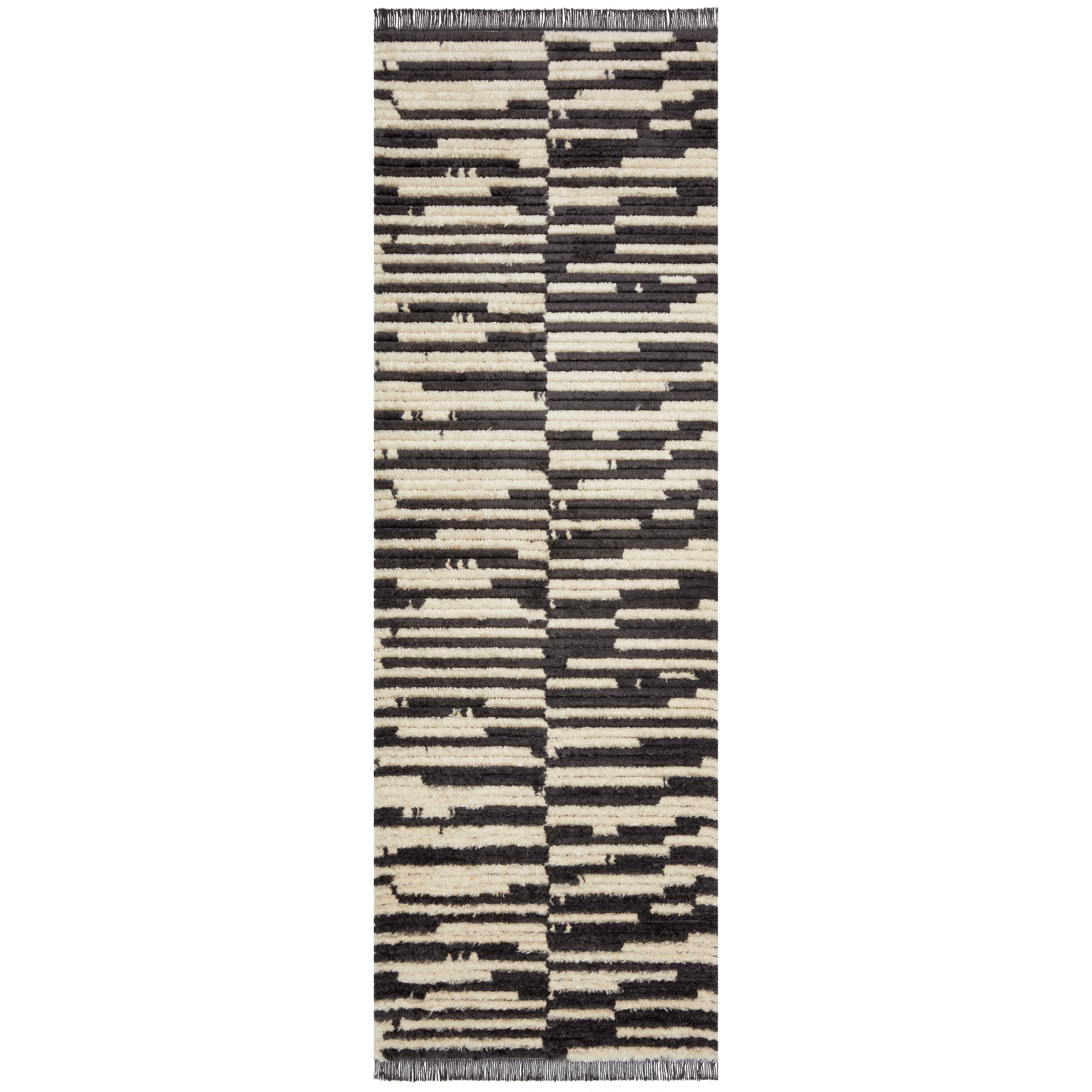 Chris Loves Julia x Loloi Alice ALI-03 Cream/Charcoal Rug