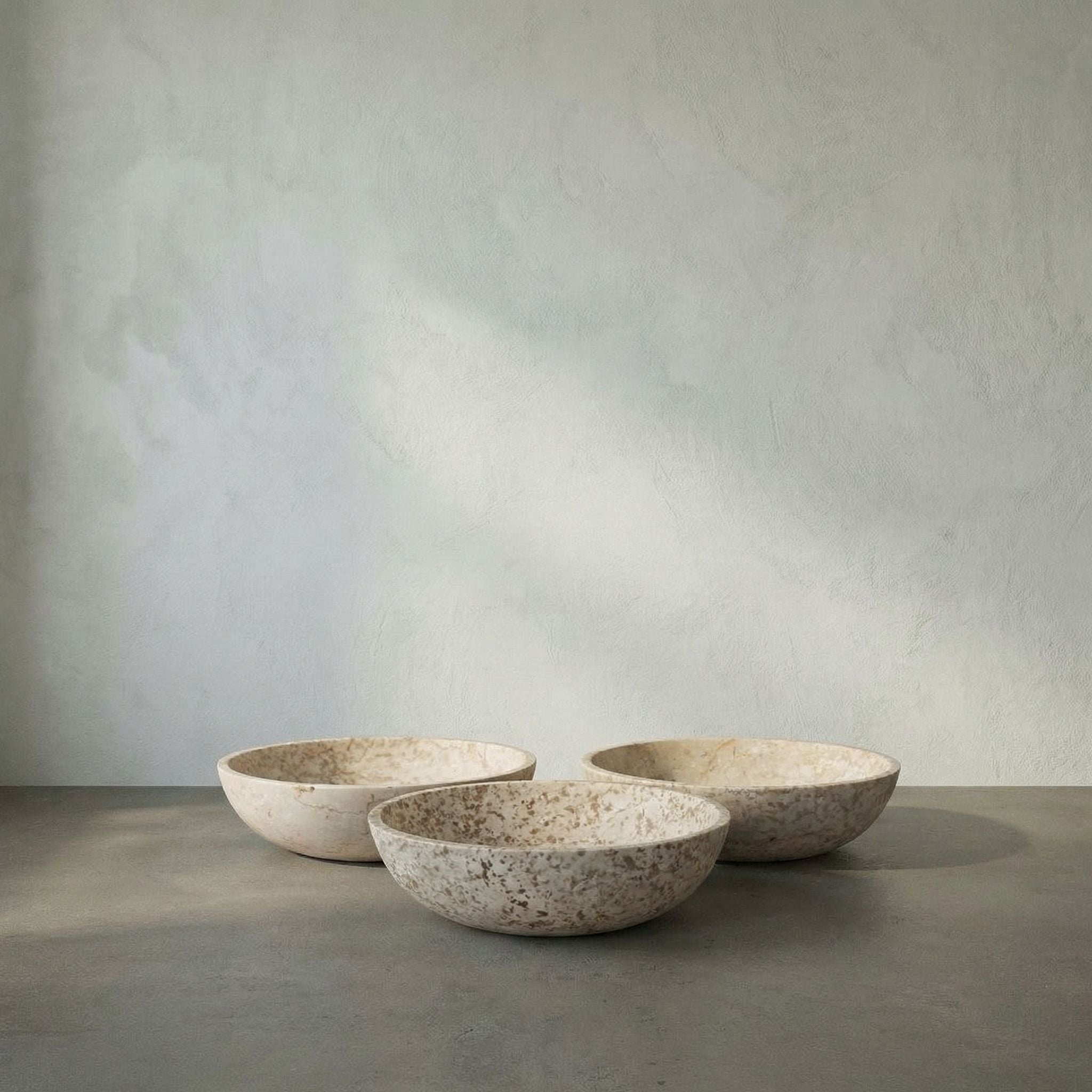 Marble Bowls - Set of 3
